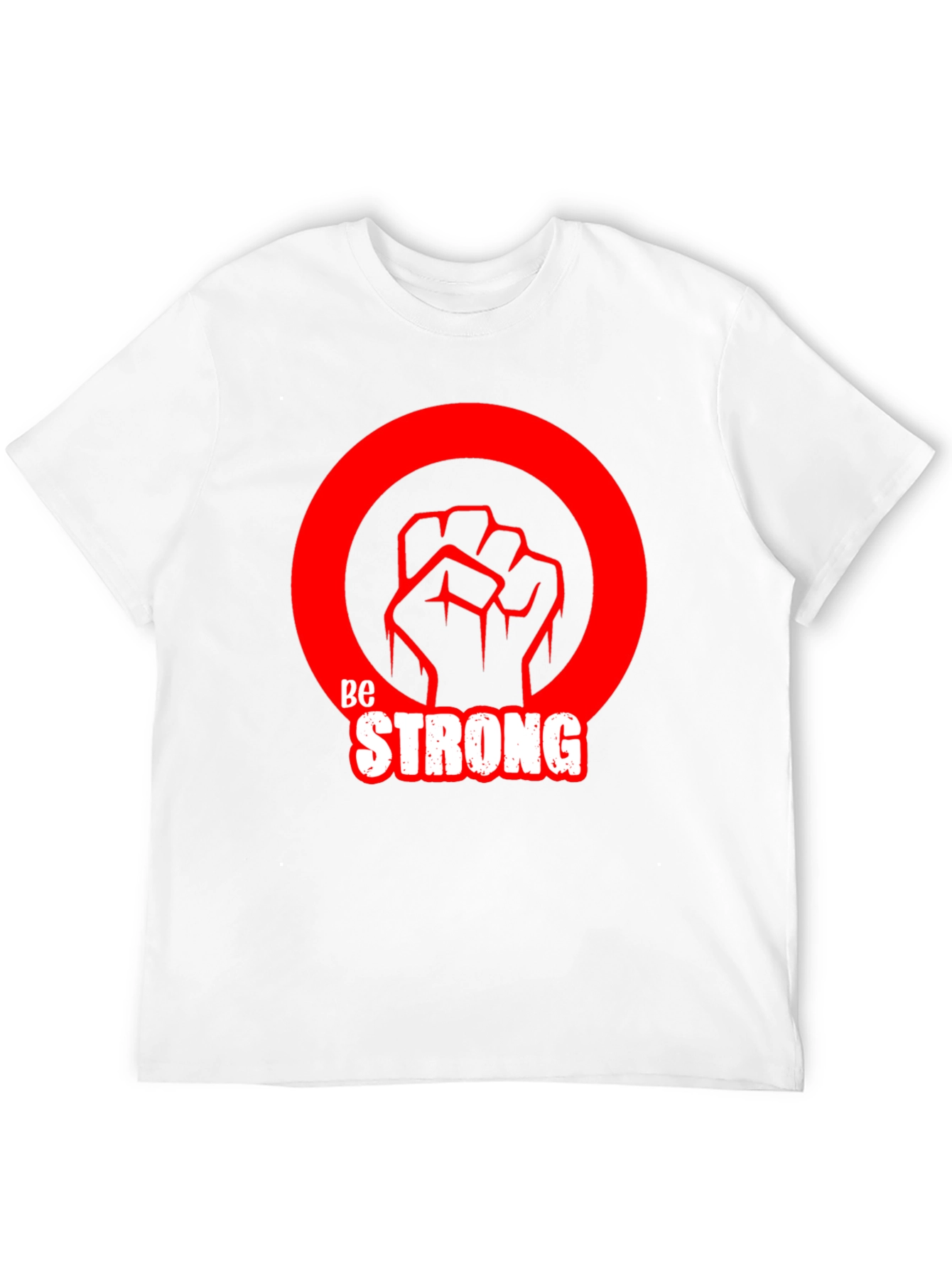 Be Strong Graphic Tee - Black