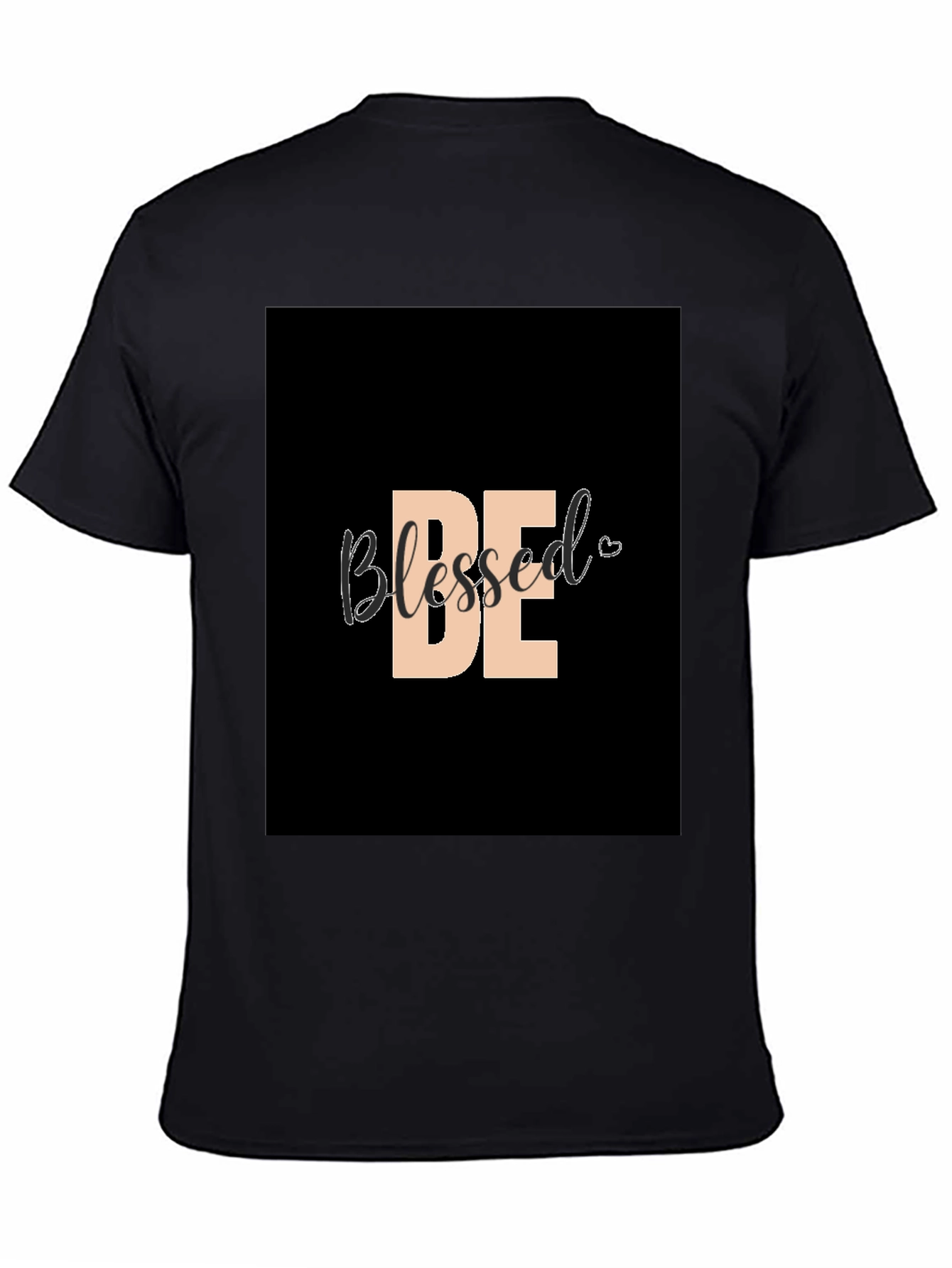 Be Blessed Graphic Tee - Stylish Black Shirt