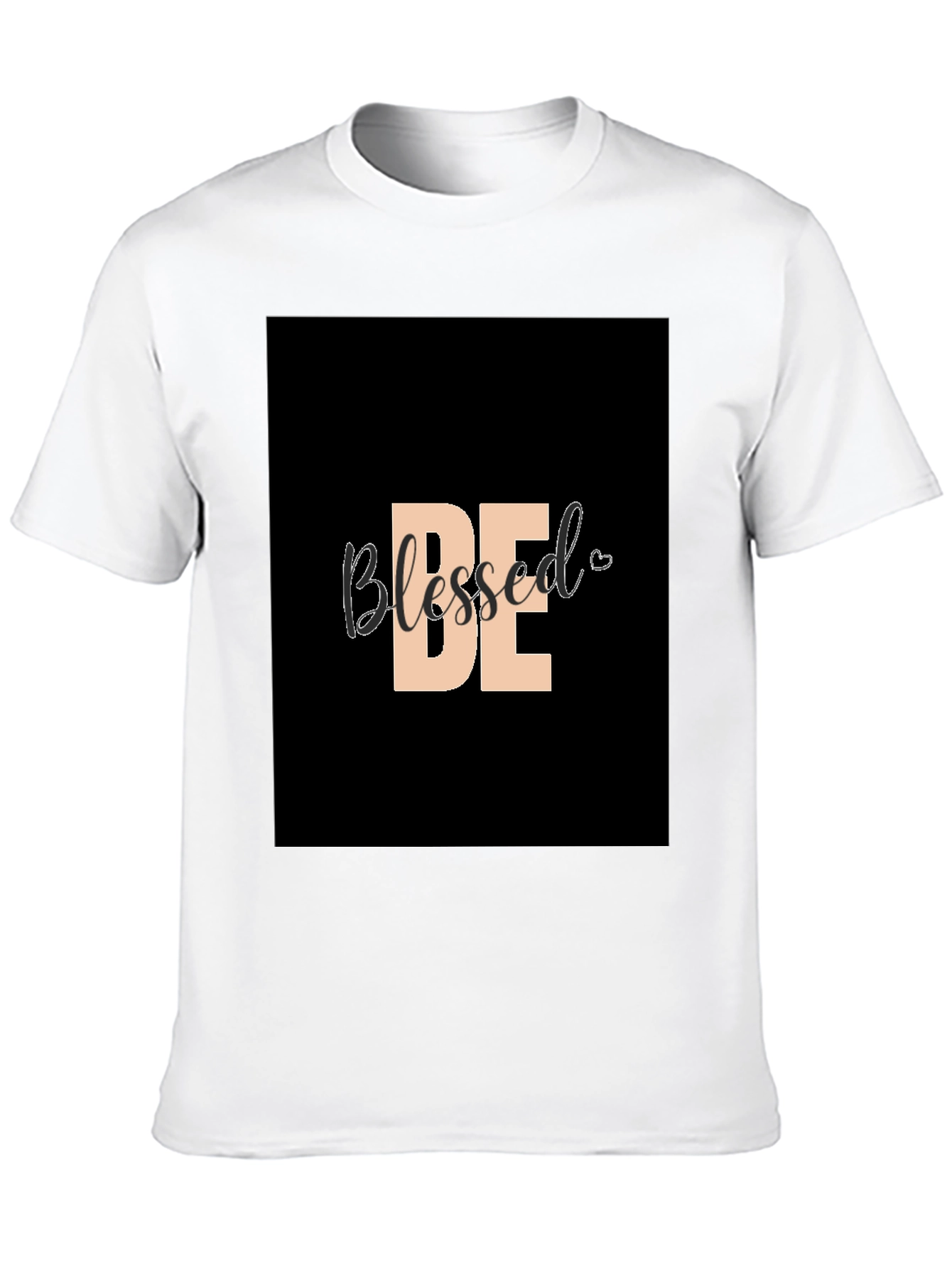 Be Blessed Graphic Tee - Stylish Black Shirt