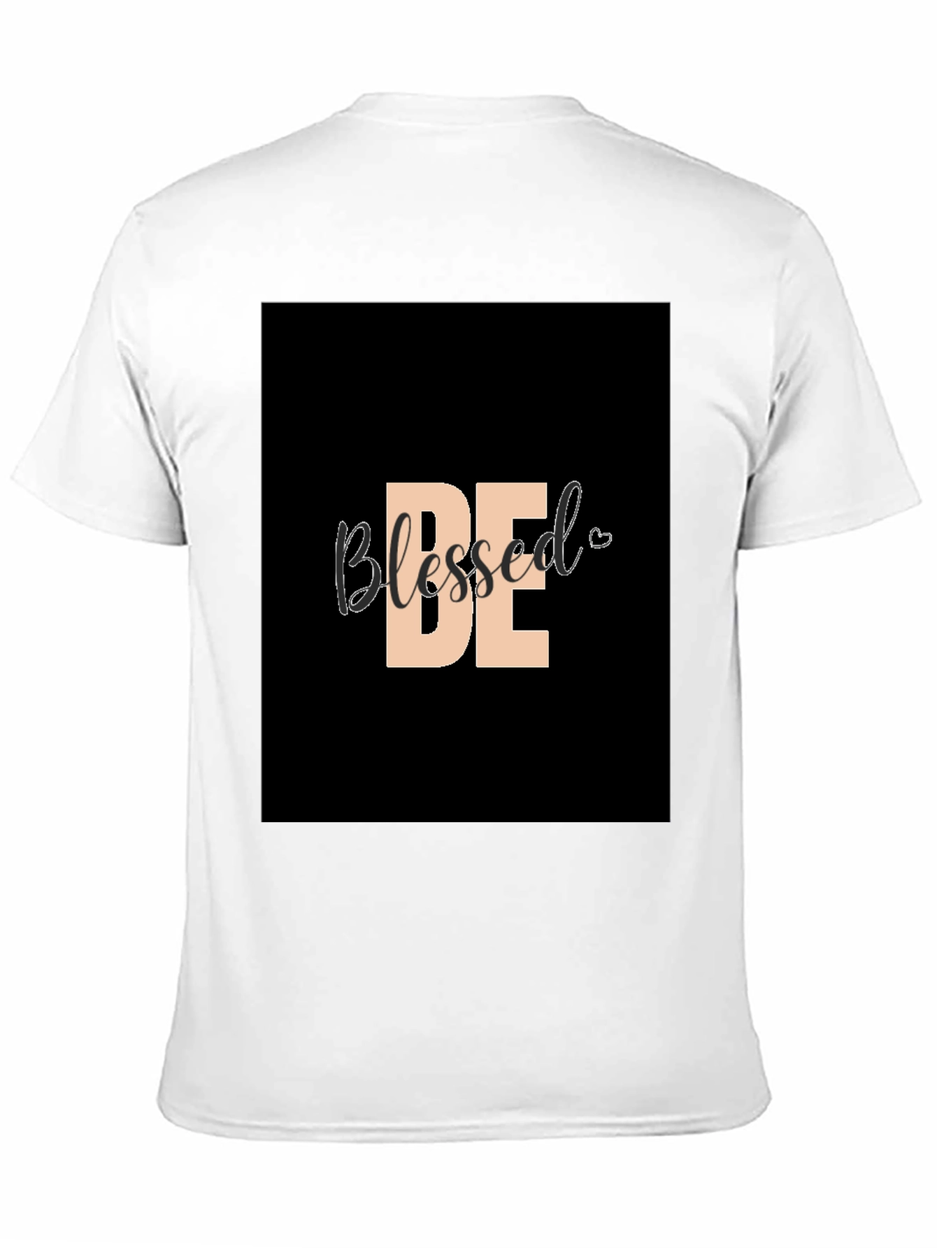 Be Blessed Graphic Tee - Stylish Black Shirt