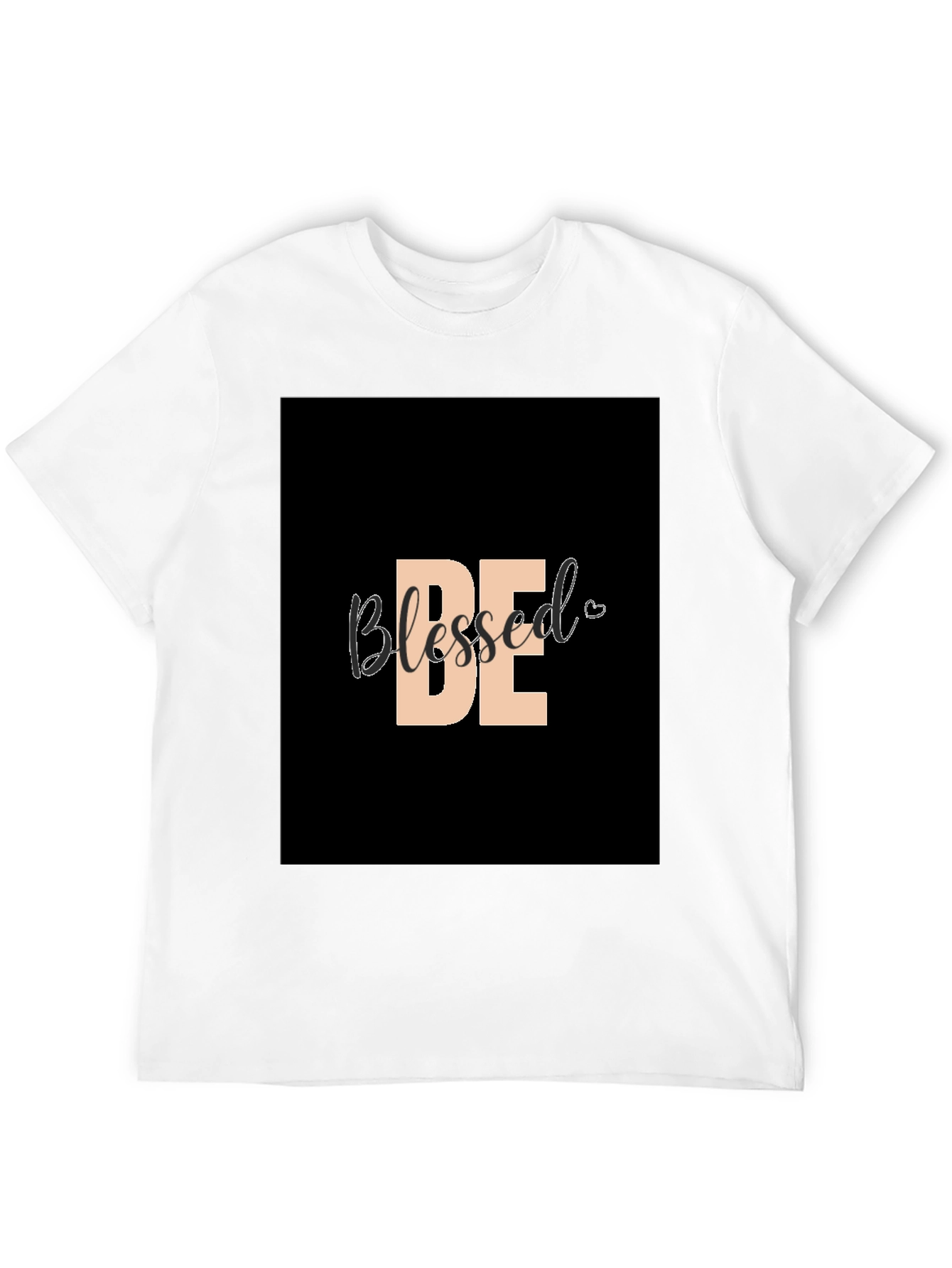 Be Blessed Graphic Tee - Stylish Black Shirt