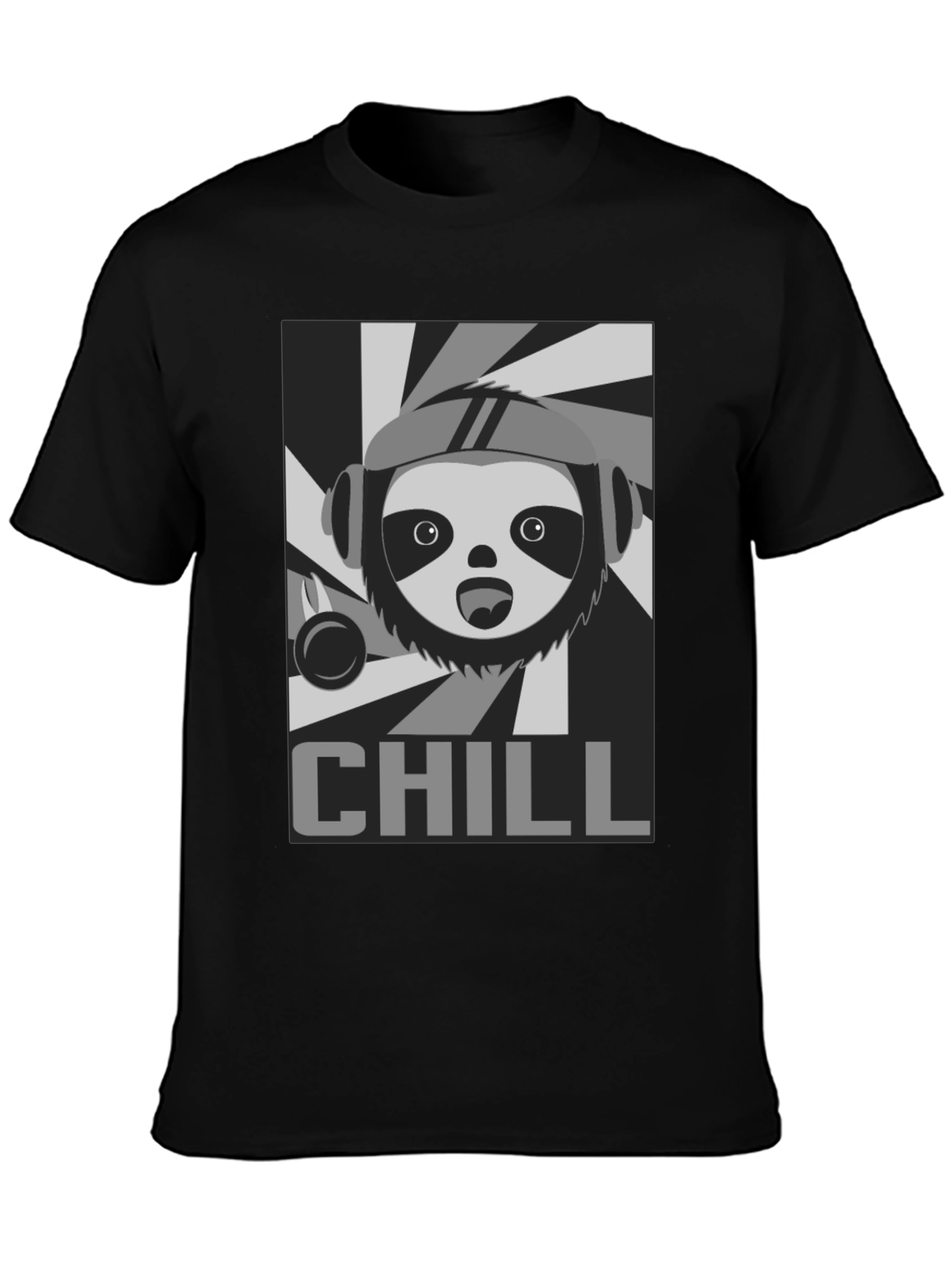 Chill Sloth Graphic T-Shirt - Relaxed Fit