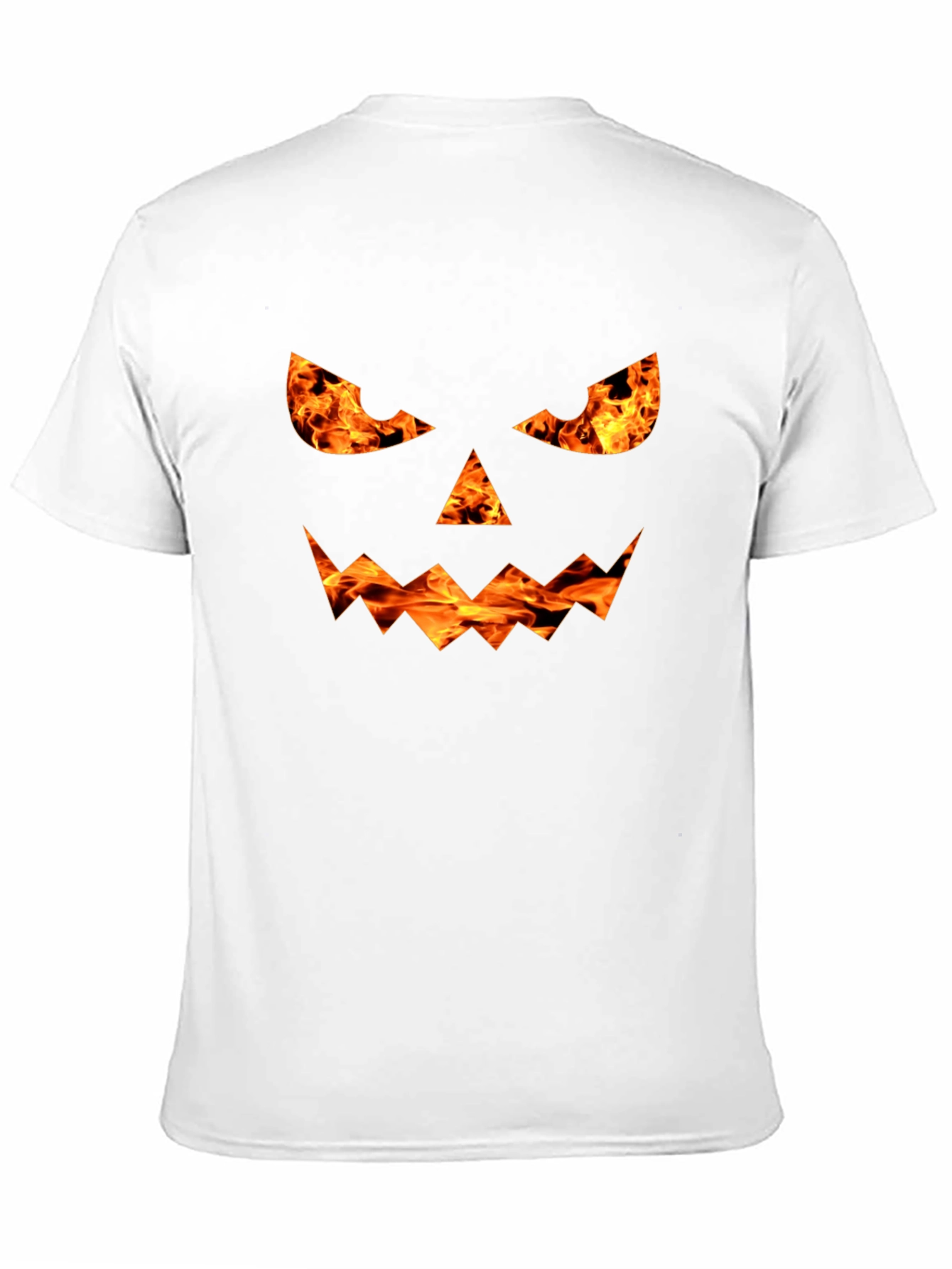 Fiery Jack-o-Lantern Graphic Tee