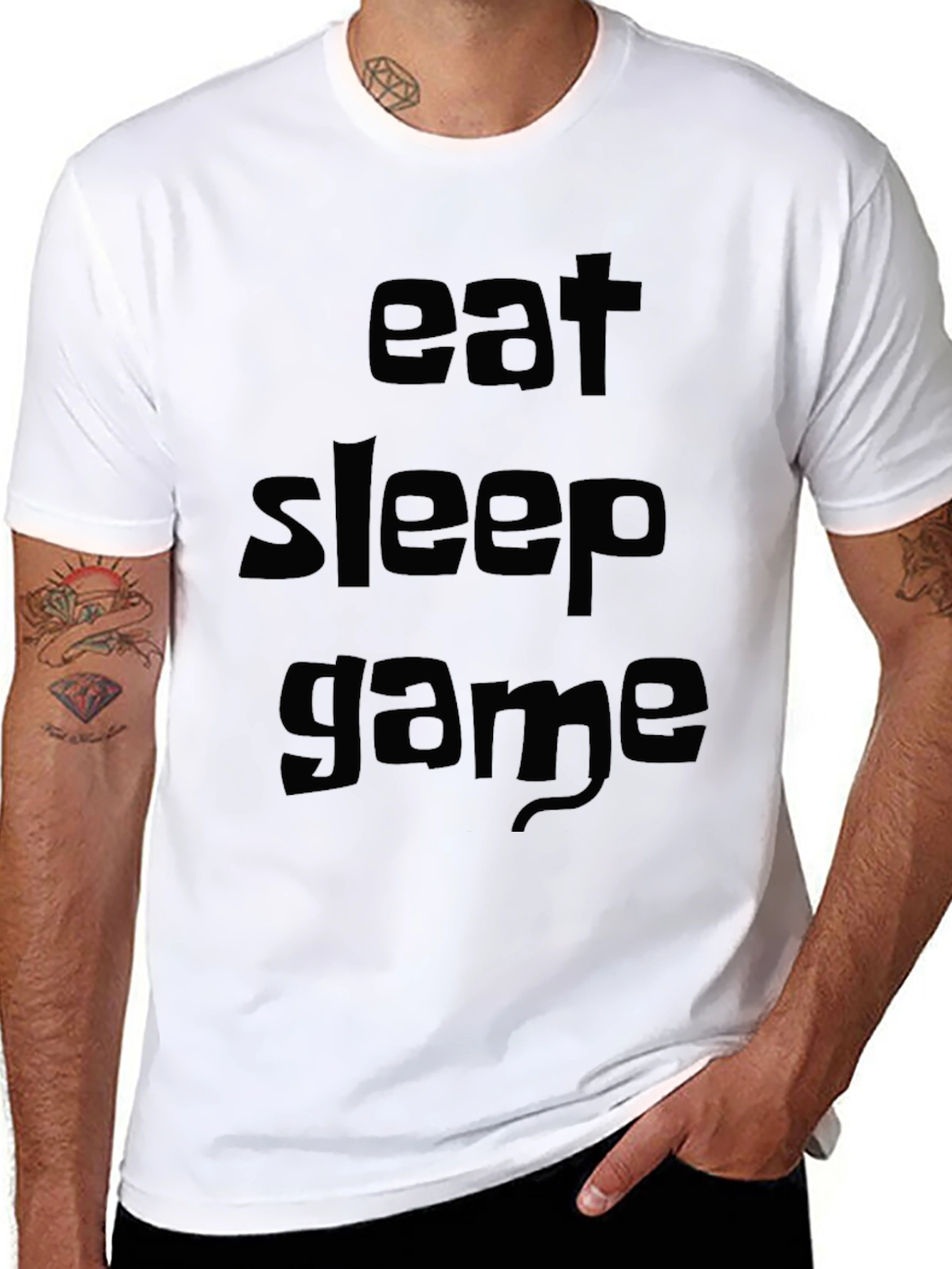 Eat Sleep Game T-Shirt - Gamer Apparel