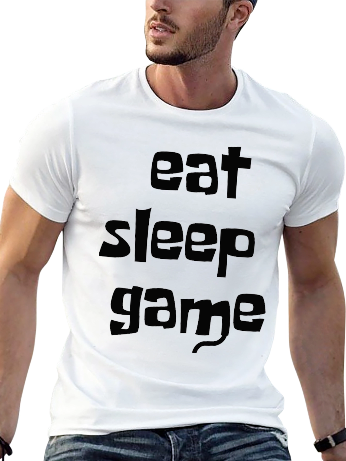 Eat Sleep Game T-Shirt - Gamer Apparel