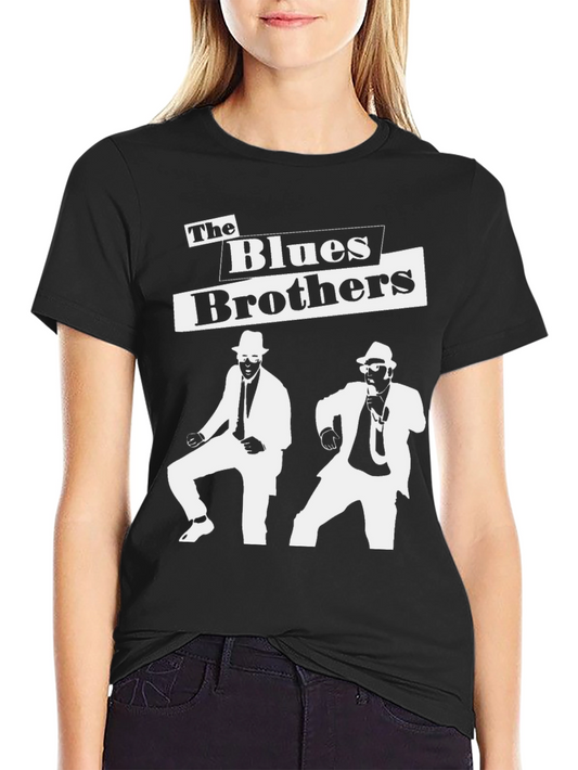 The Blues Brothers Graphic Tee - Retro Cool Black T-Shirt