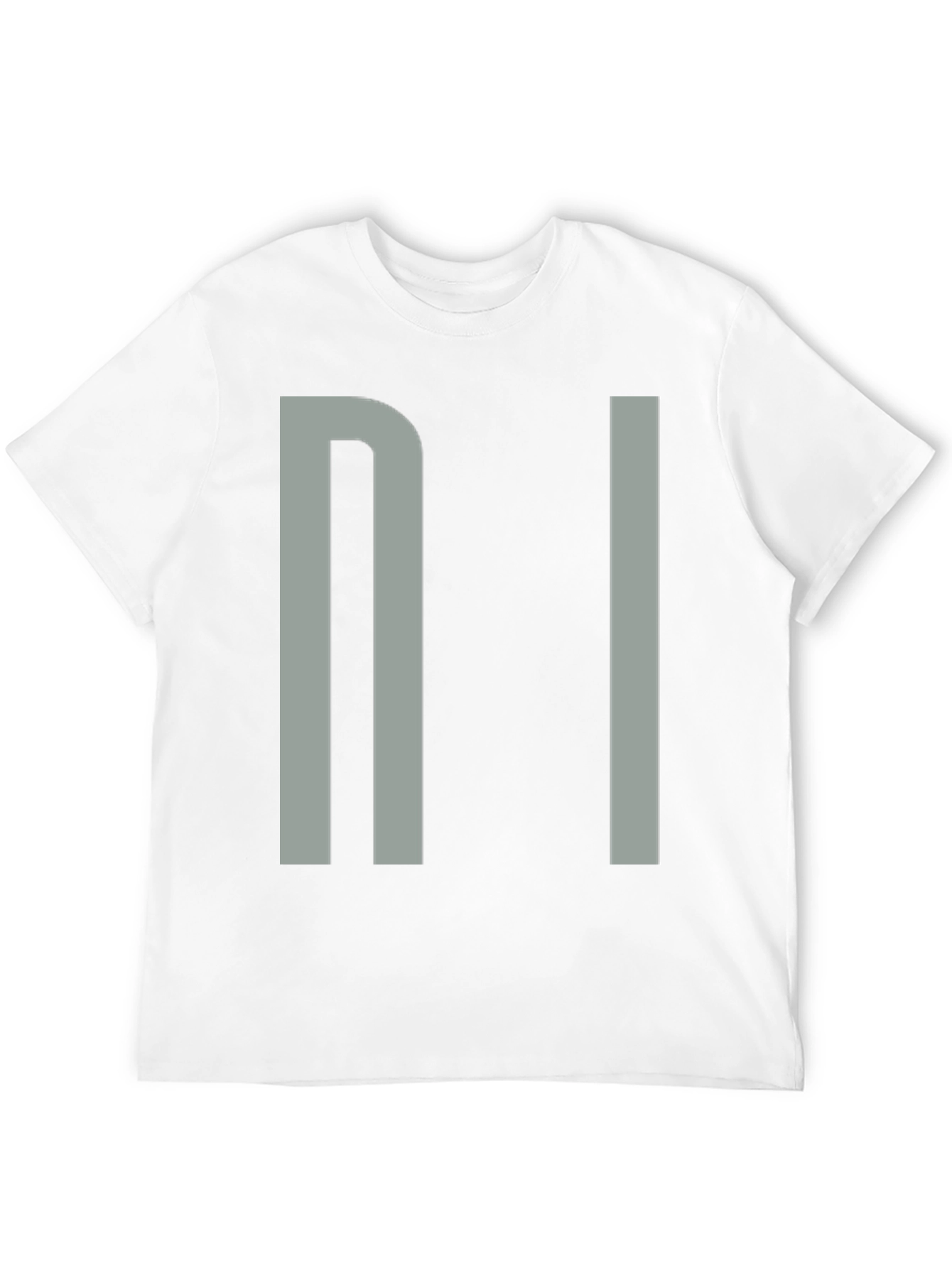 Minimalist NI Graphic Black T-Shirt