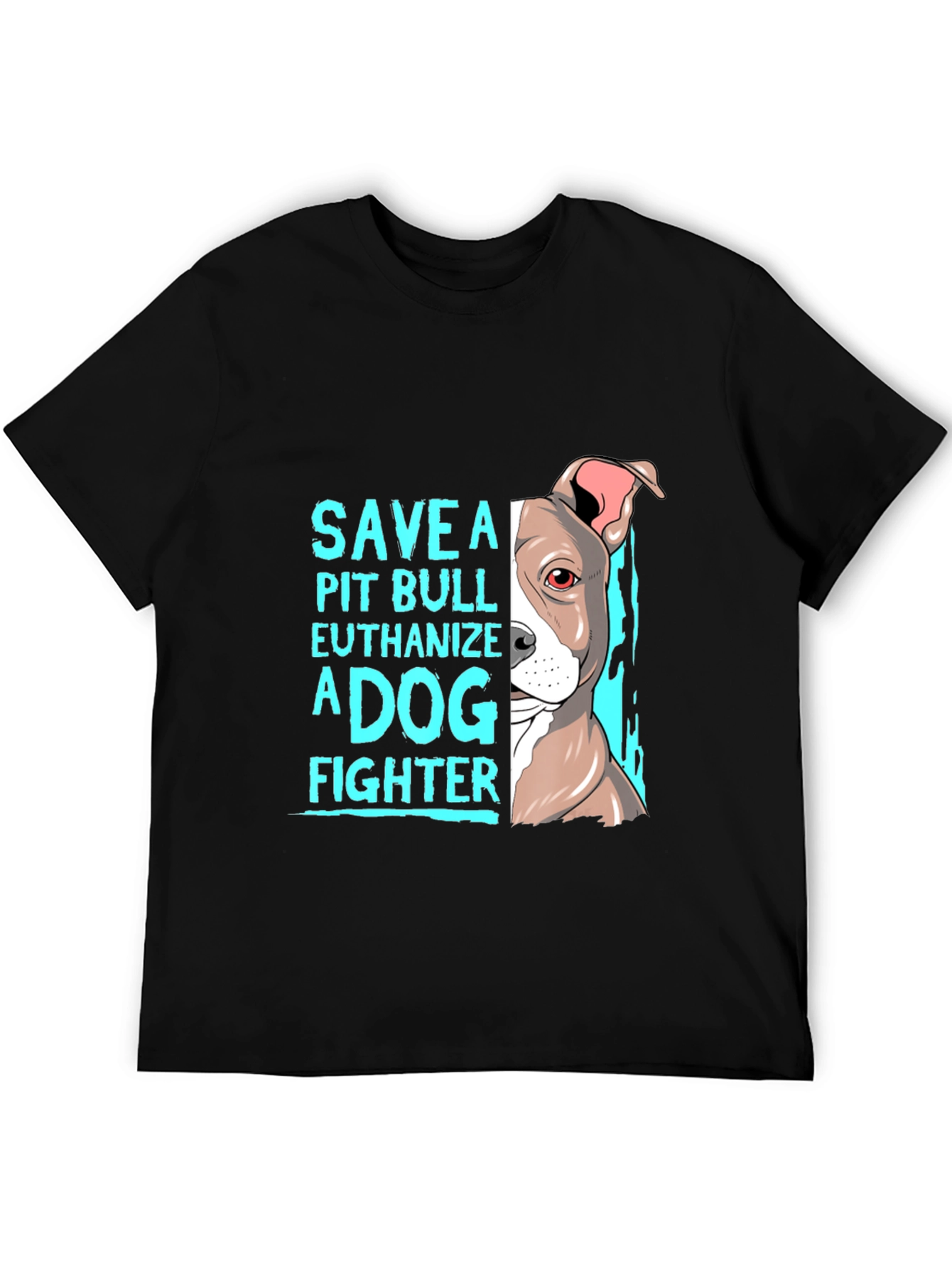 Save a Pit Bull T-Shirt Dog Lover Tee