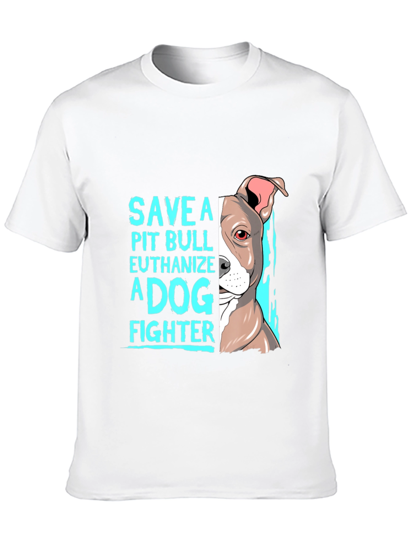 Save a Pit Bull T-Shirt Dog Lover Tee