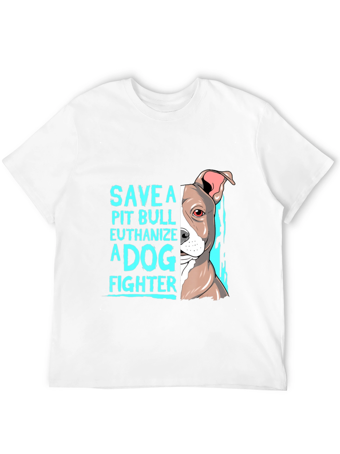 Save a Pit Bull T-Shirt Dog Lover Tee