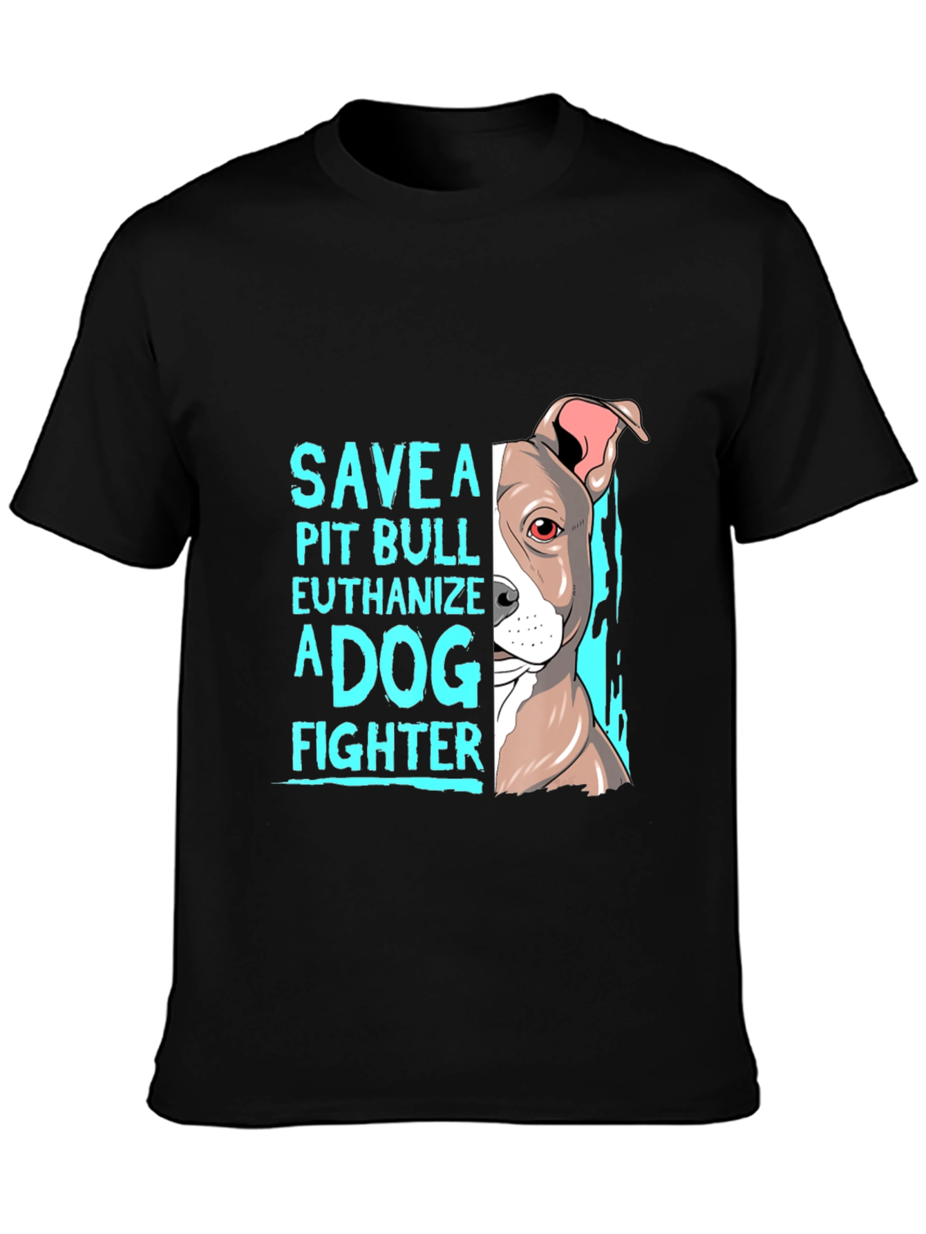 Save a Pit Bull T-Shirt Dog Lover Tee