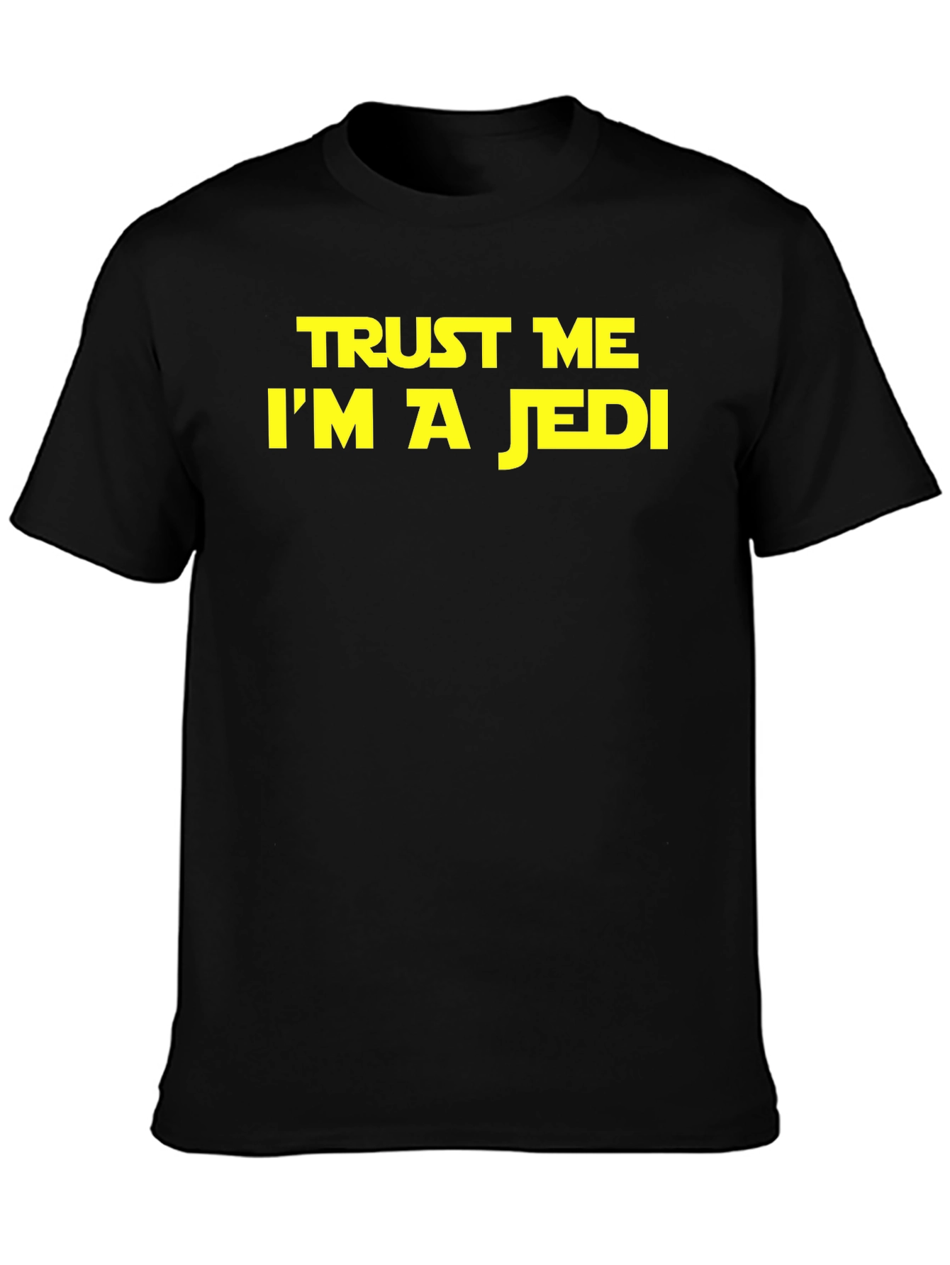 Trust Me Im A Jedi T-Shirt - Black