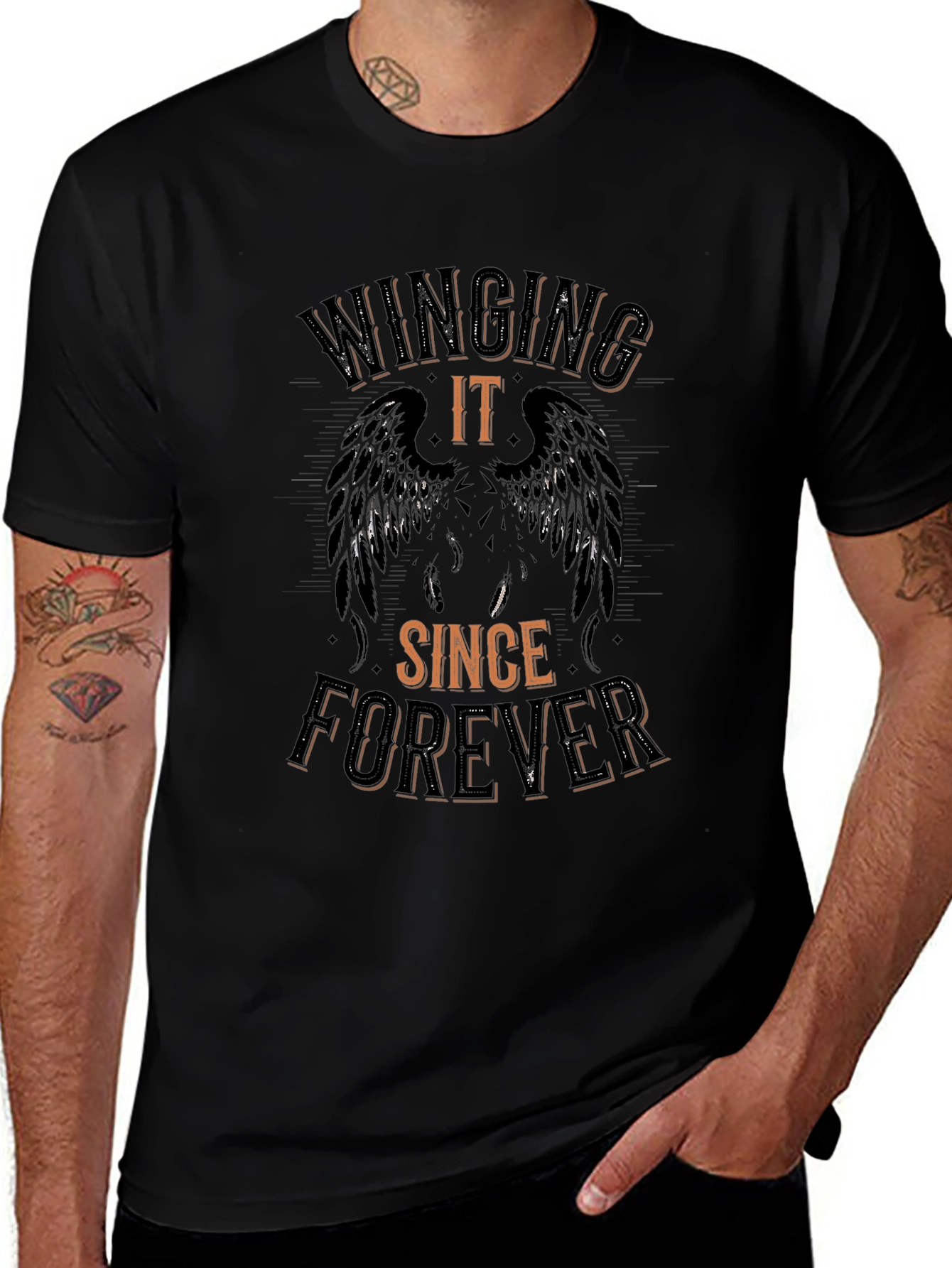 Winging It Since Forever Graphic Tee