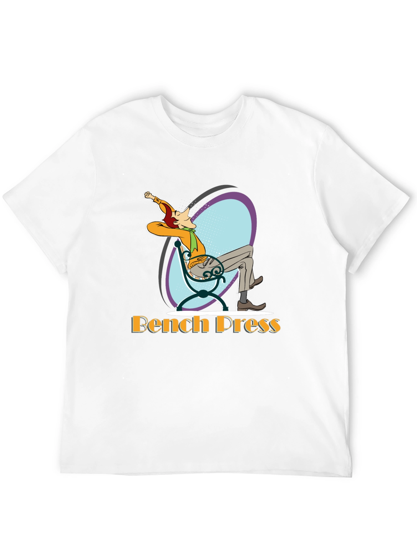 Bench Press Relaxed Graphic T-Shirt