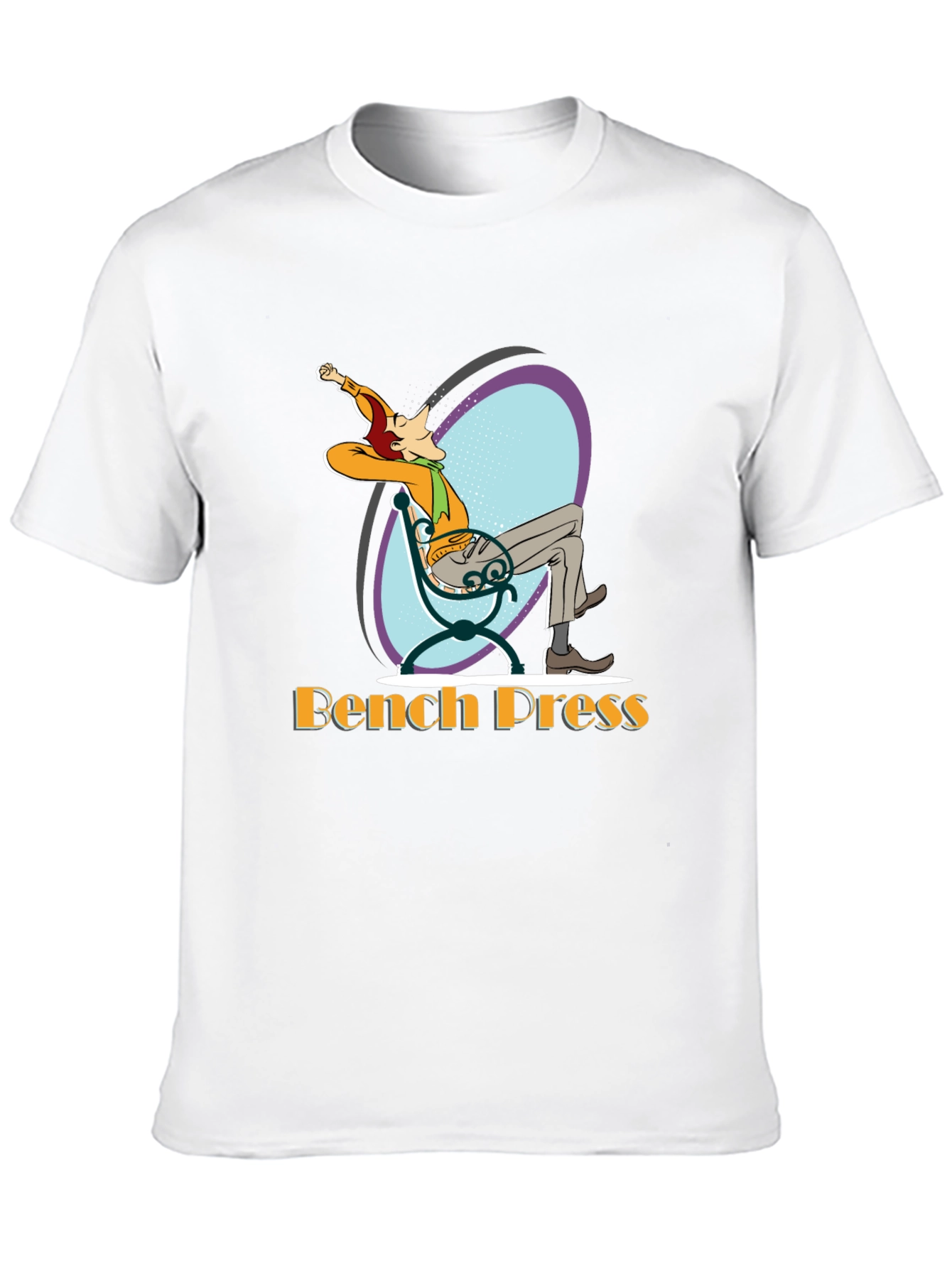Bench Press Relaxed Graphic T-Shirt