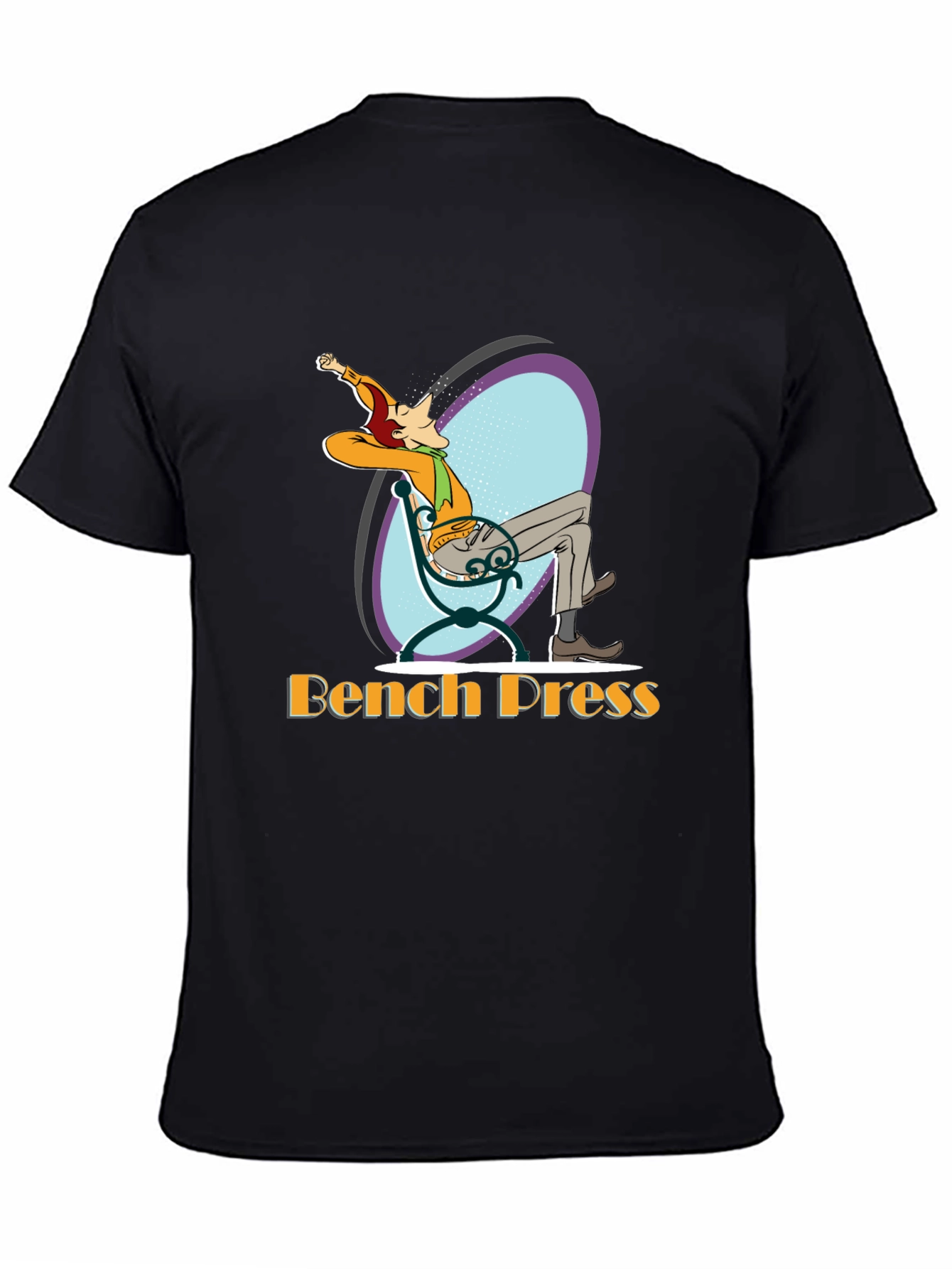 Bench Press Relaxed Graphic T-Shirt