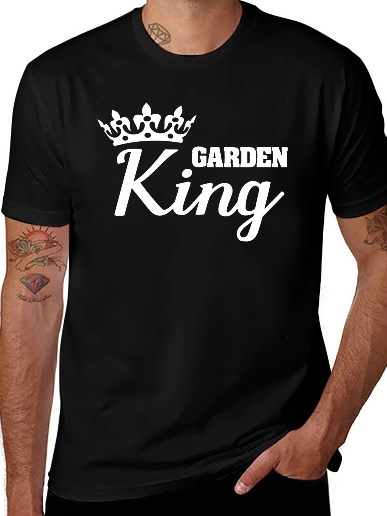 Garden King Black T-Shirt