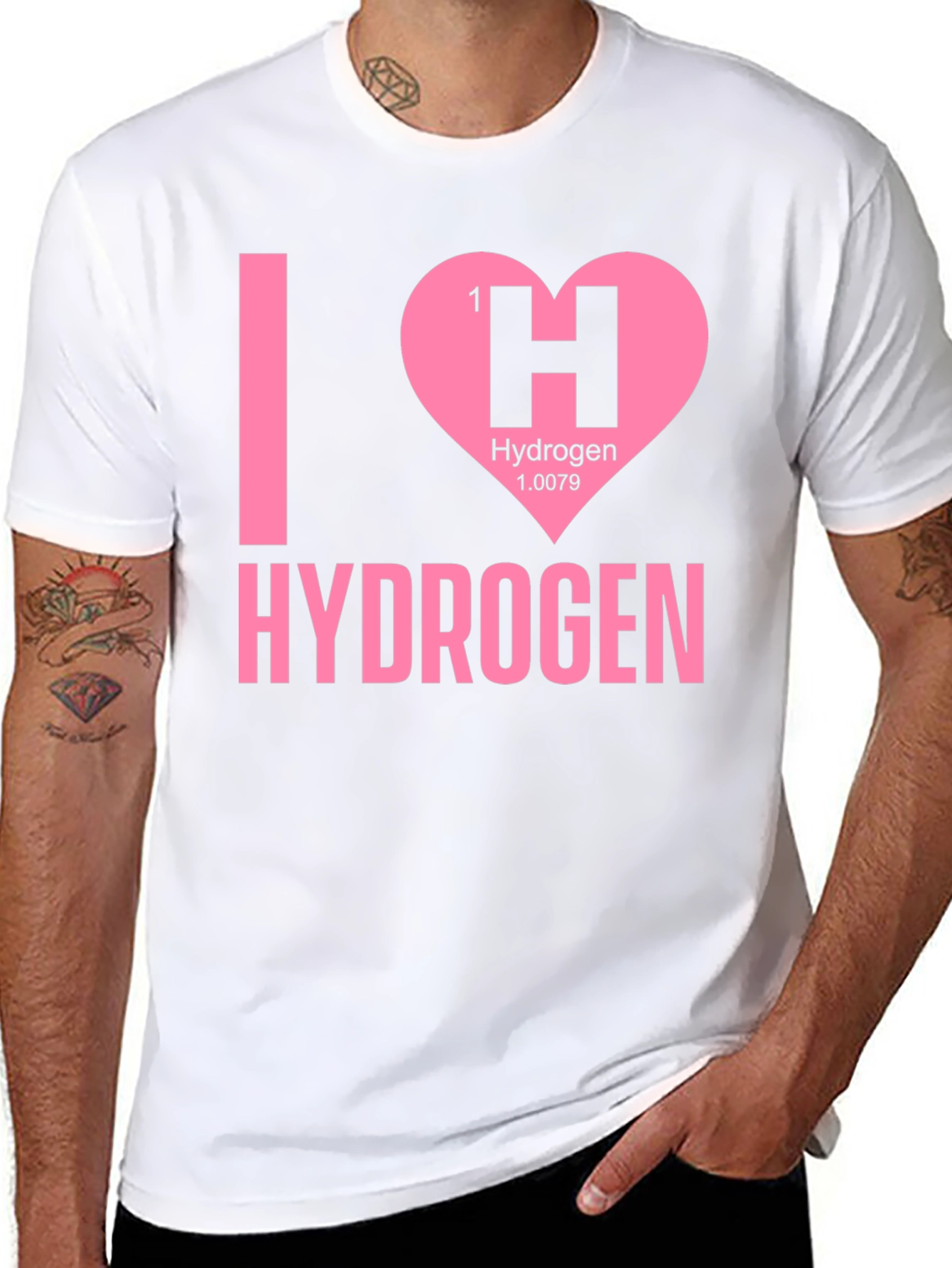 I Heart Hydrogen Science T-Shirt