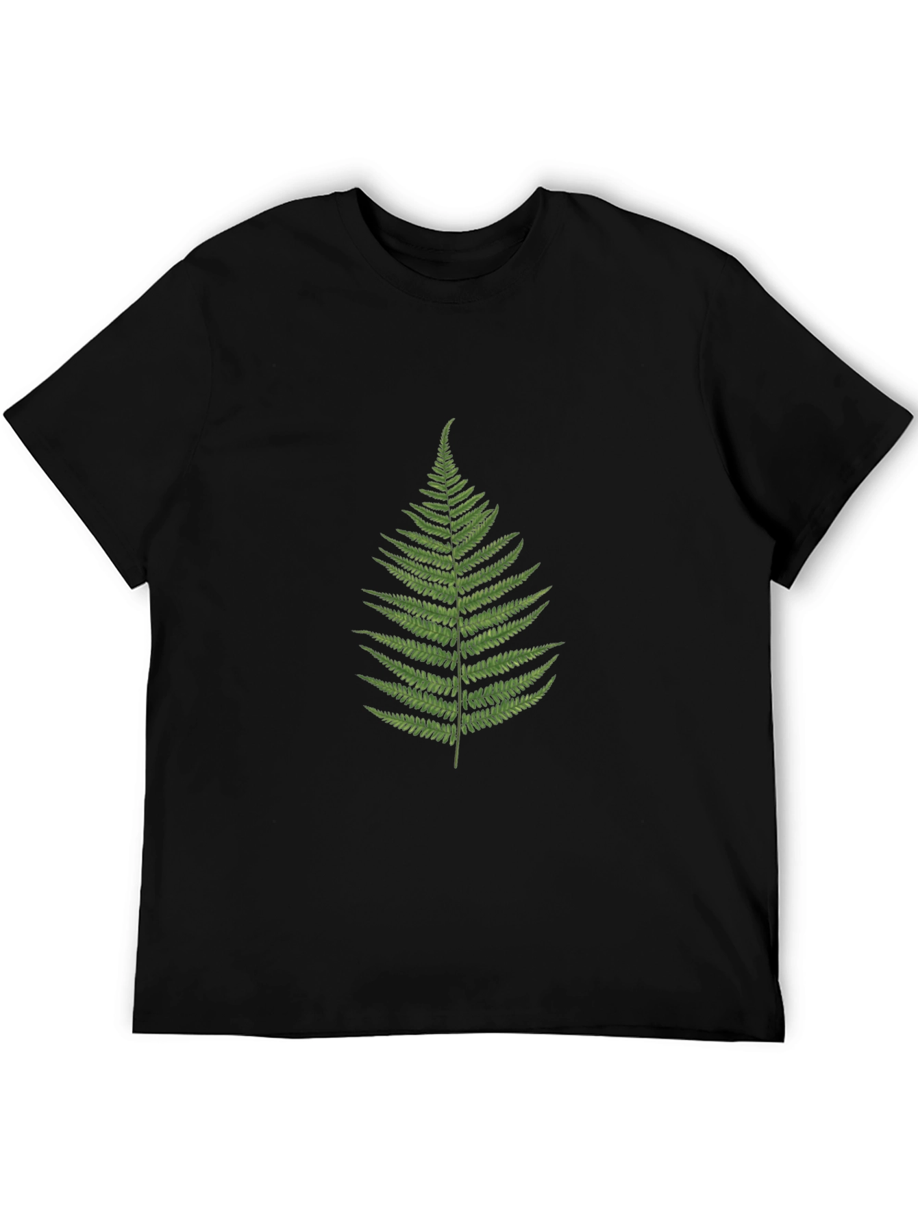 Fern Graphic Black T-Shirt