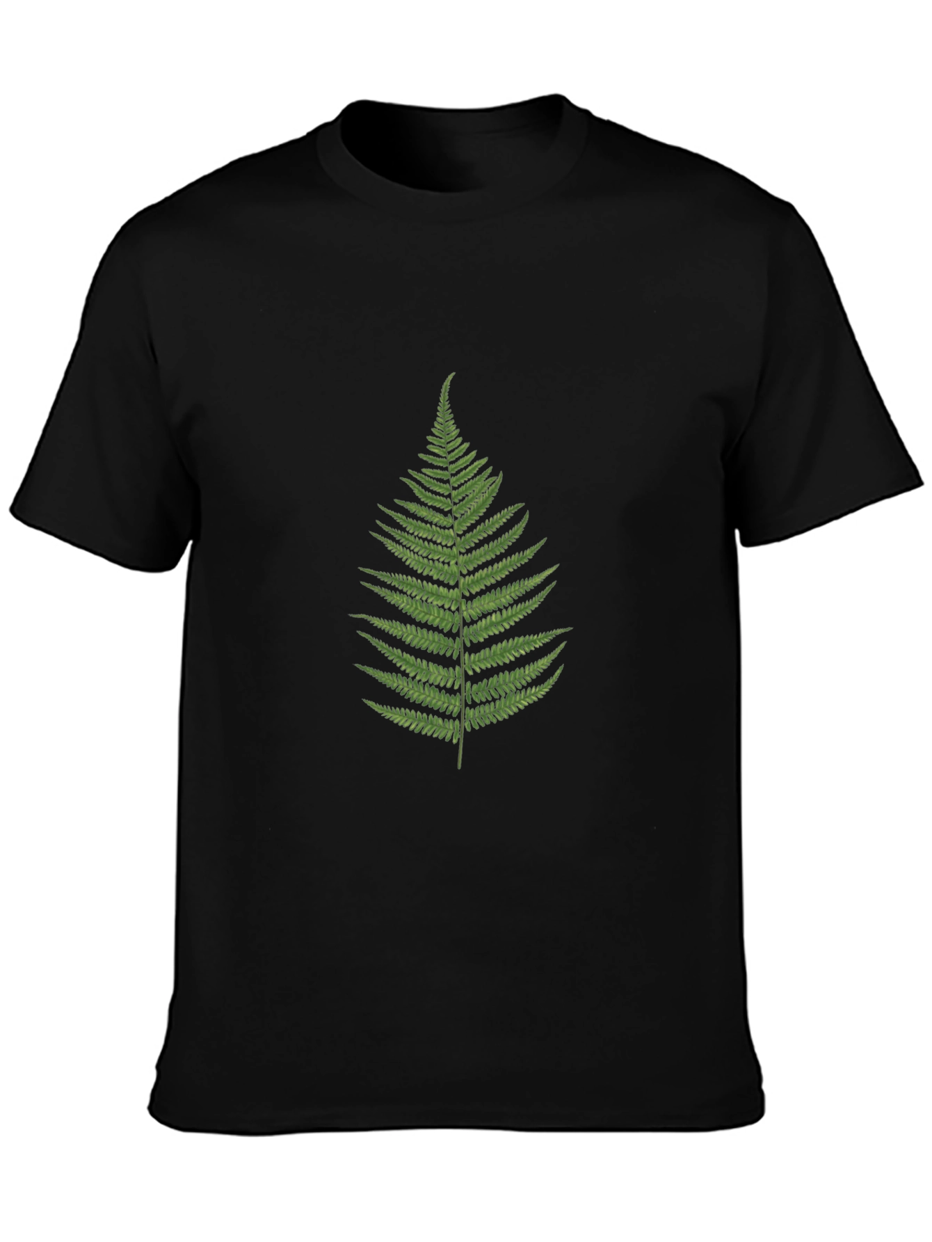 Fern Graphic Black T-Shirt