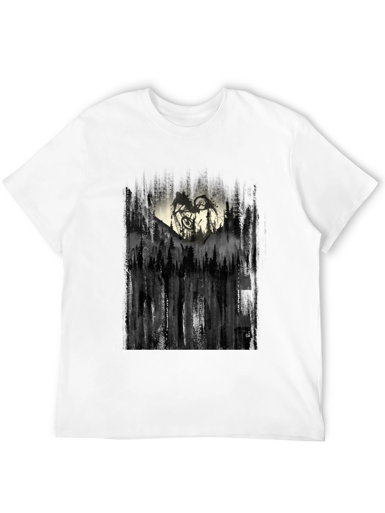 Ride Mountain Bike Graphic Tee - Black