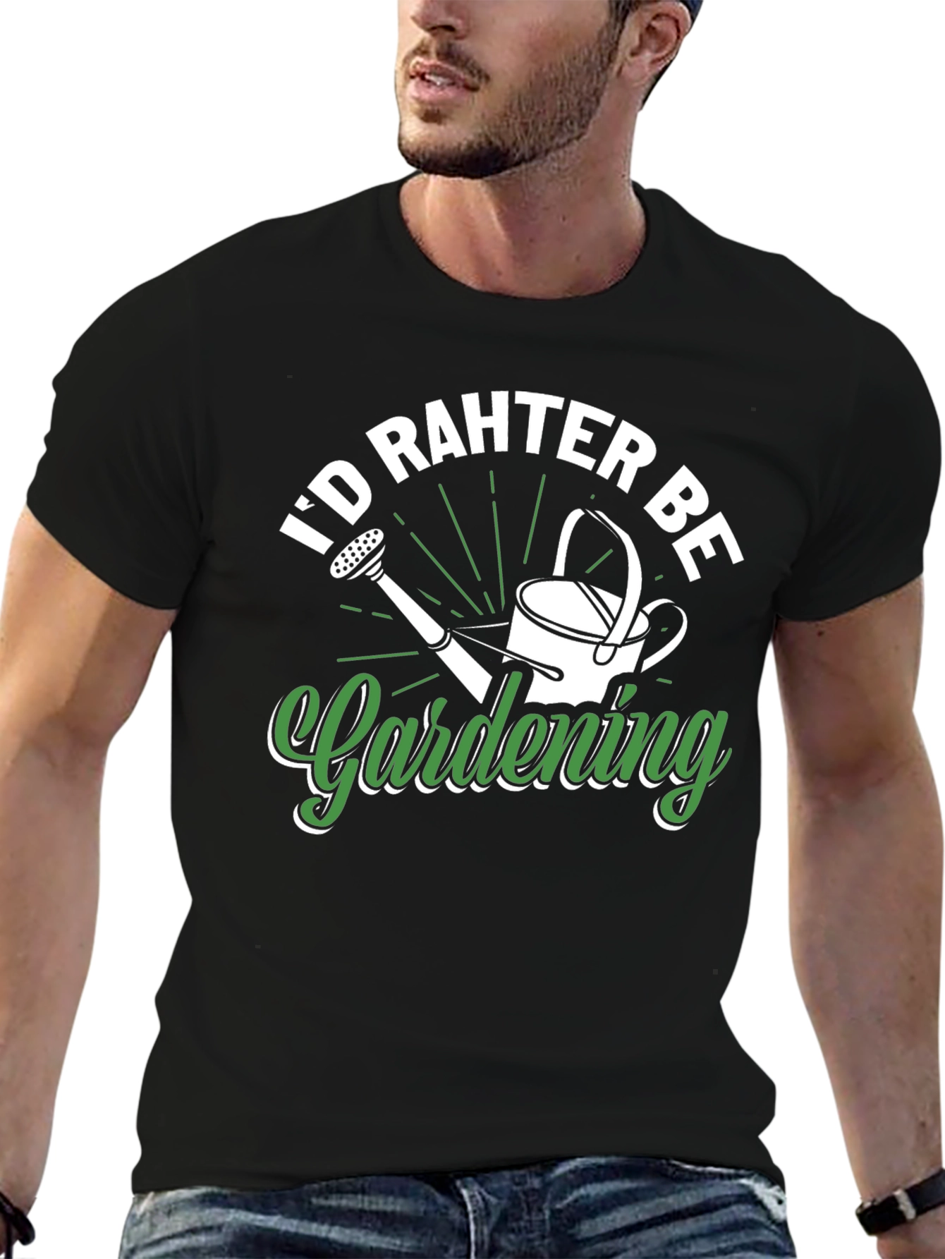 Gardening T-Shirt - Id Rather Be Gardening Tee