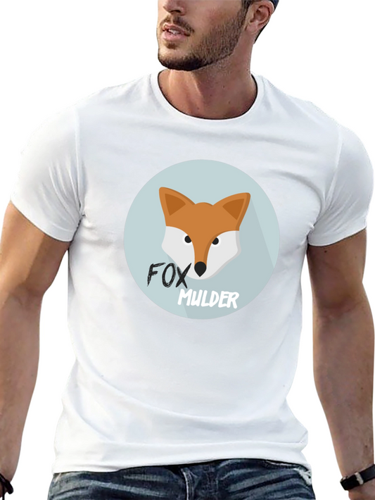 Fox Mulder Graphic Tee - X-Files Inspired Shirt