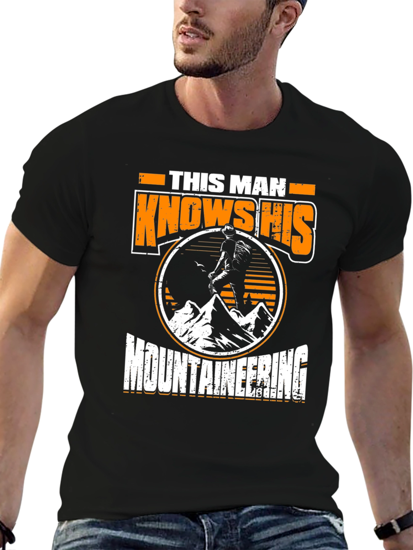 This Man Knows His Mountaineering T-Shirt