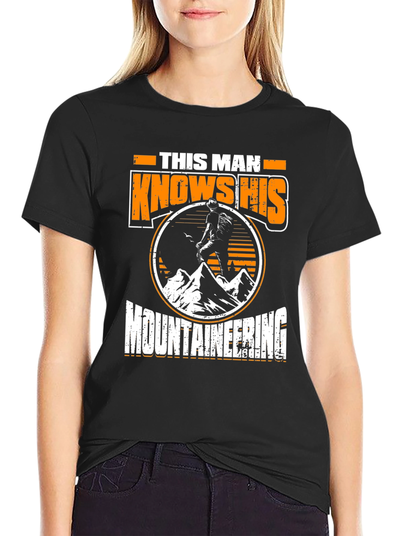 This Man Knows His Mountaineering T-Shirt