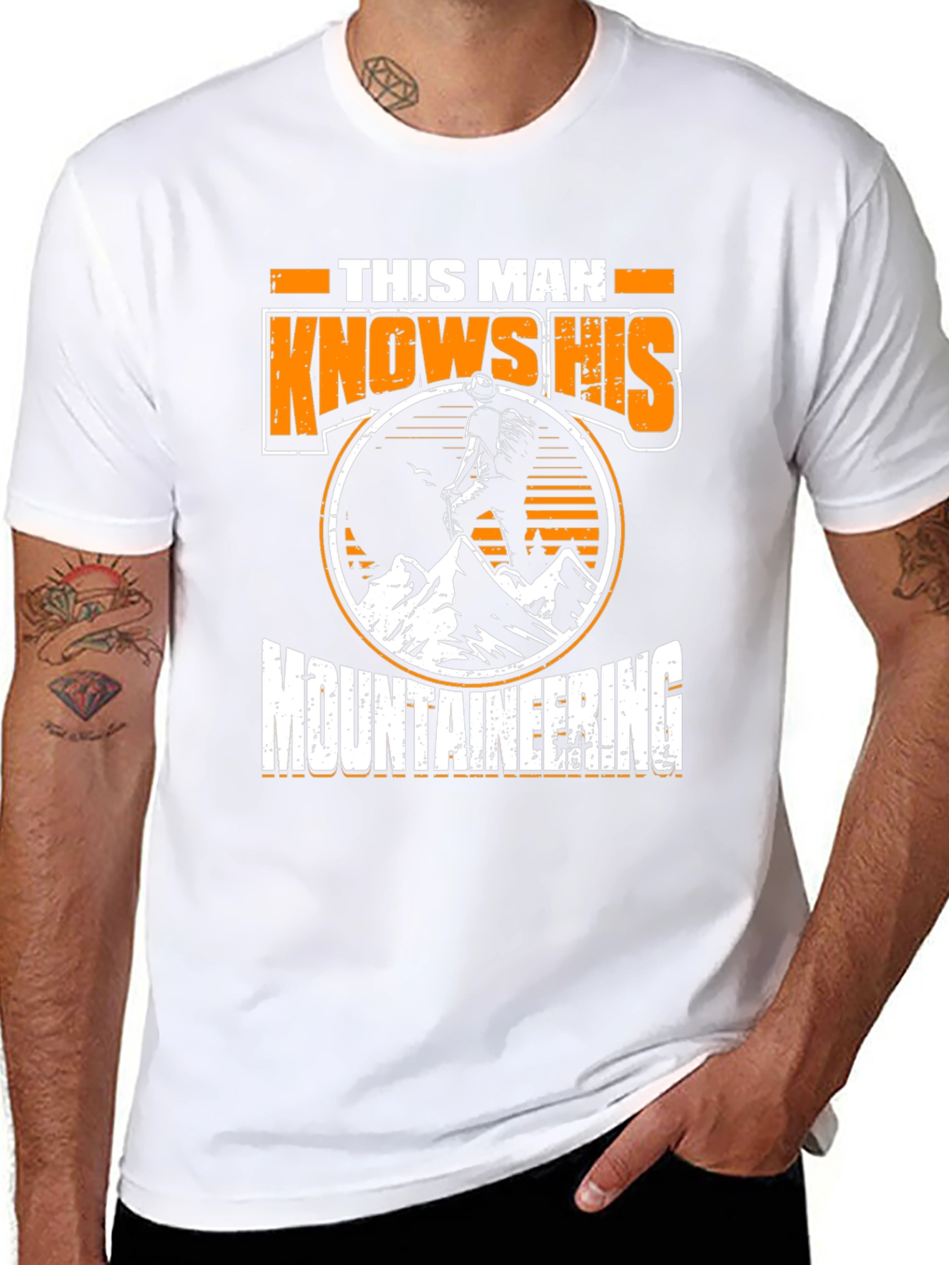 This Man Knows His Mountaineering T-Shirt