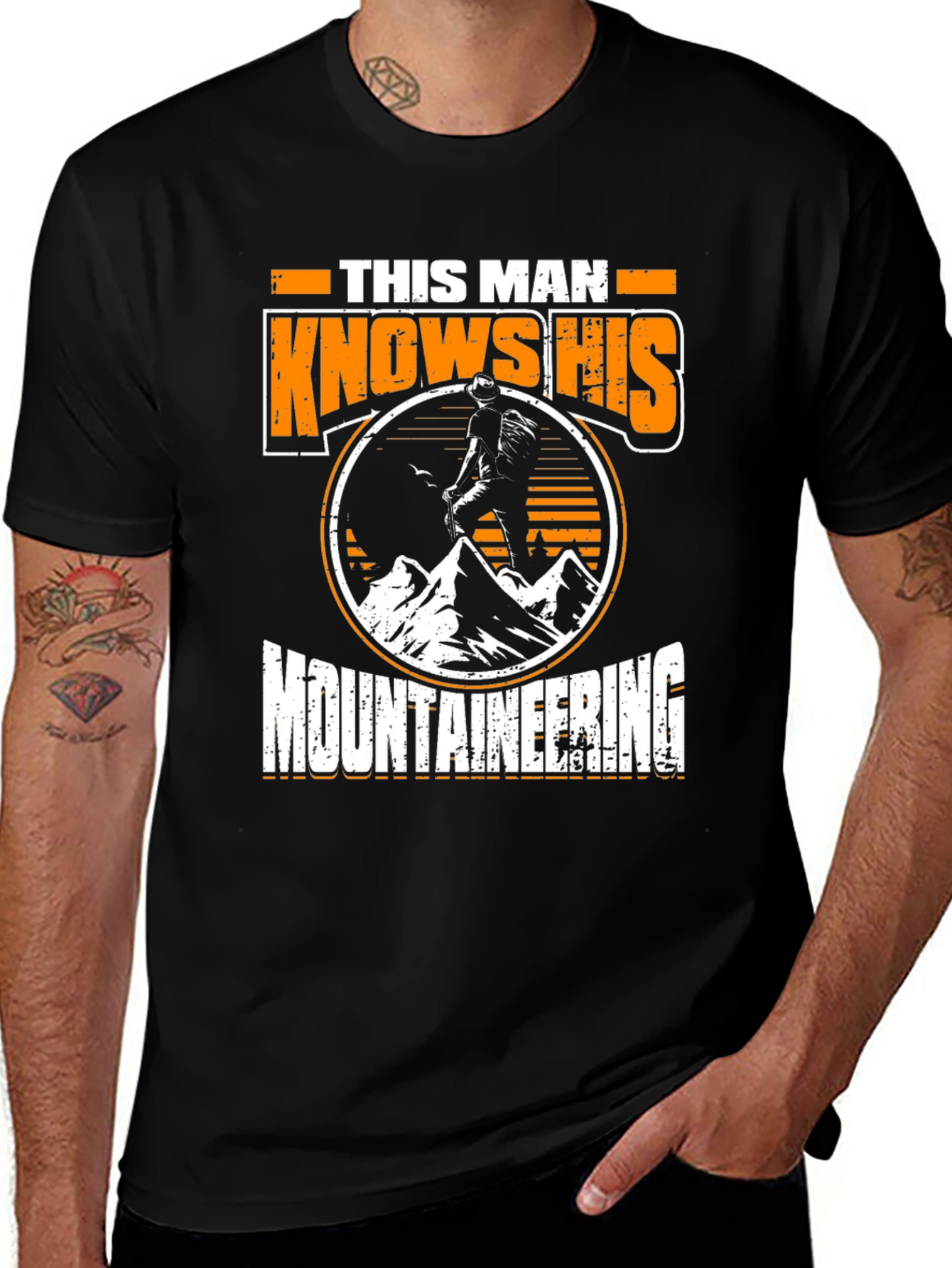 This Man Knows His Mountaineering T-Shirt