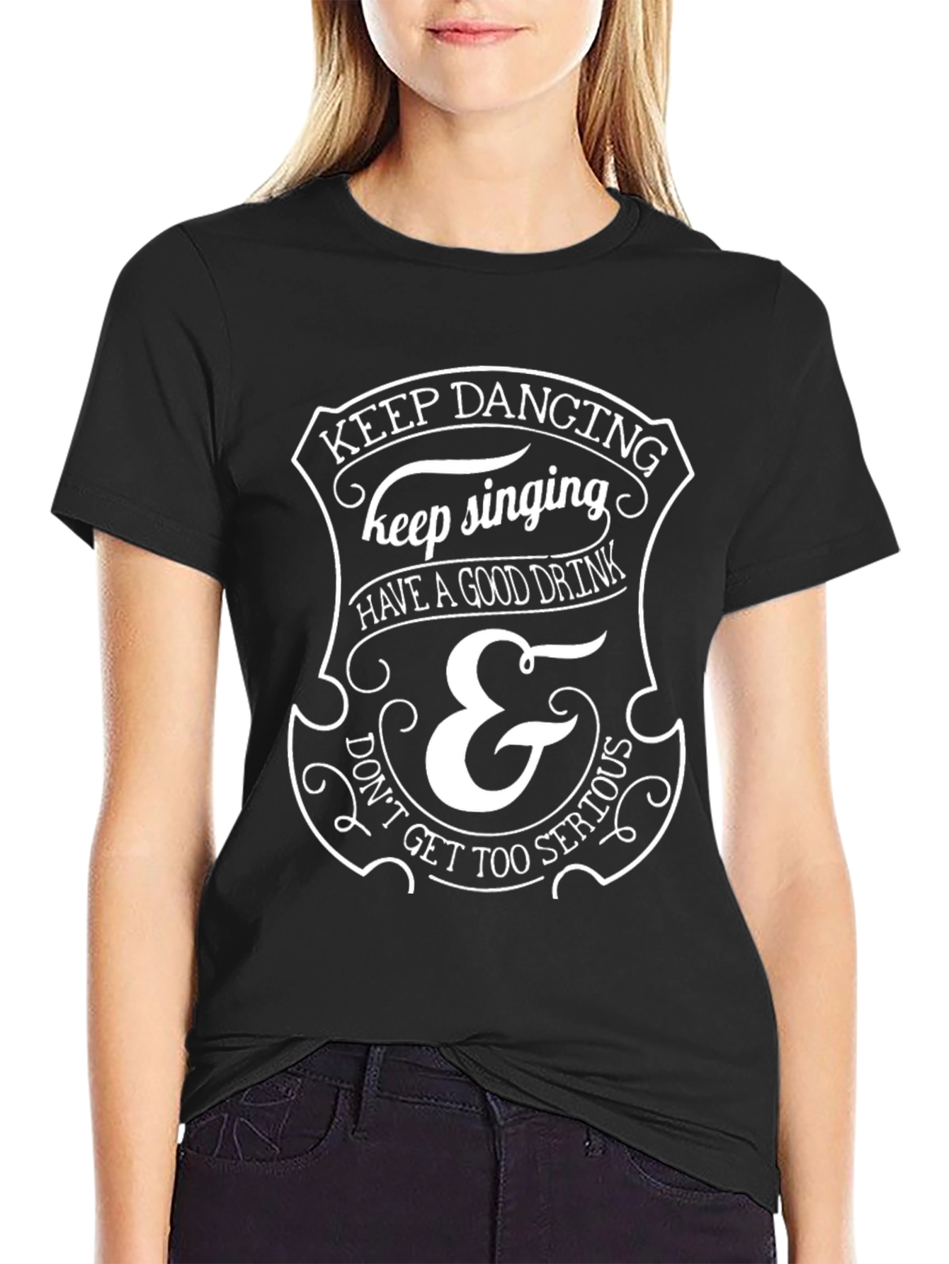 Keep Dancing Graphic Tee