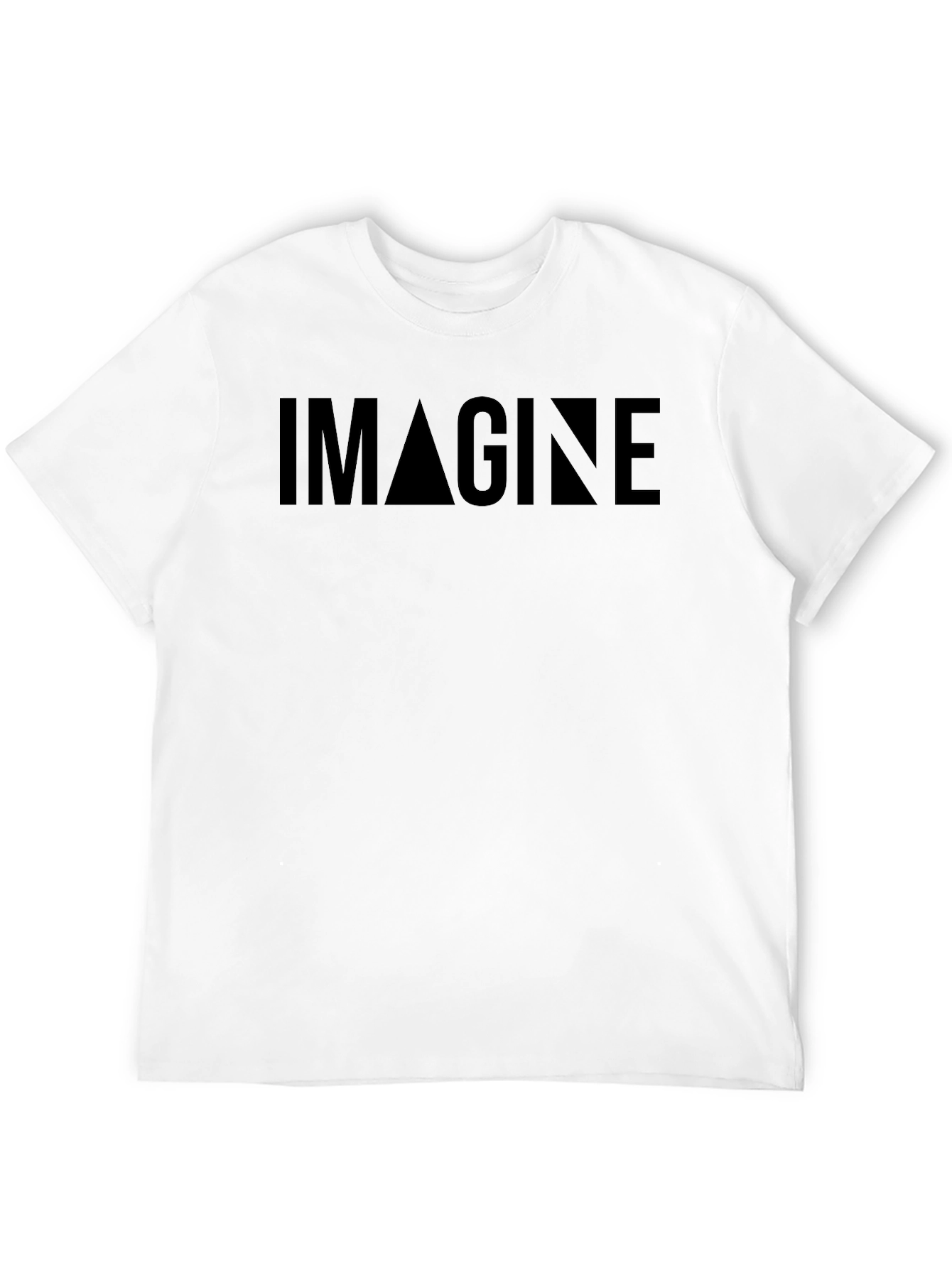 Imagine Graphic Tee - Classic Black