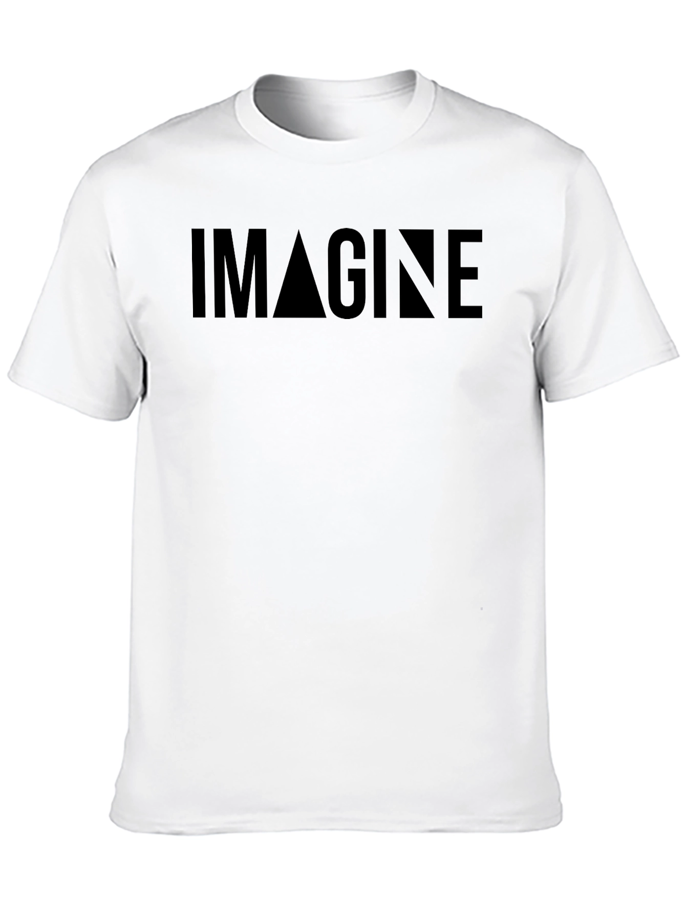 Imagine Graphic Tee - Classic Black