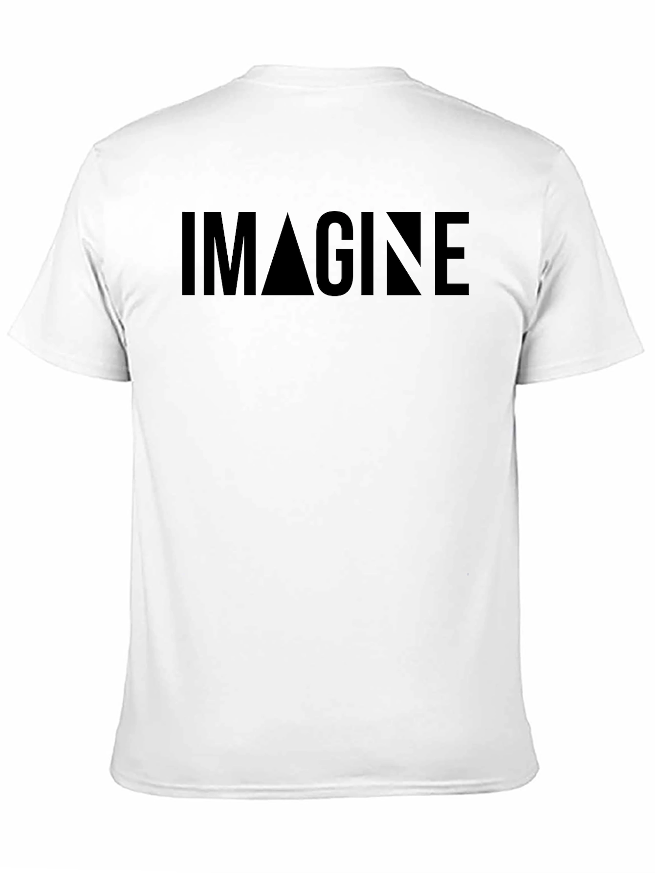 Imagine Graphic Tee - Classic Black