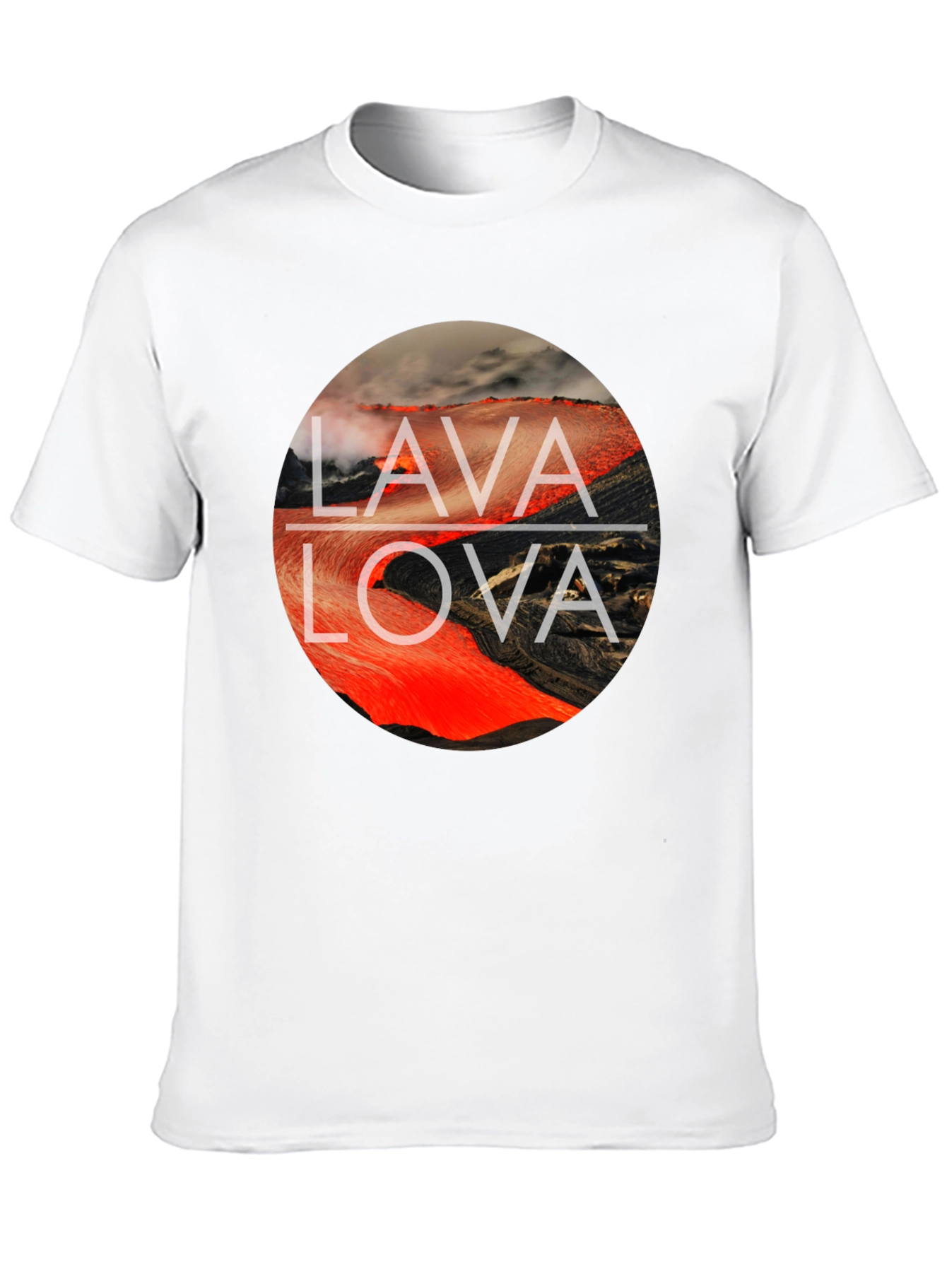 Lava Lova Graphic Tee - Bold Round Print