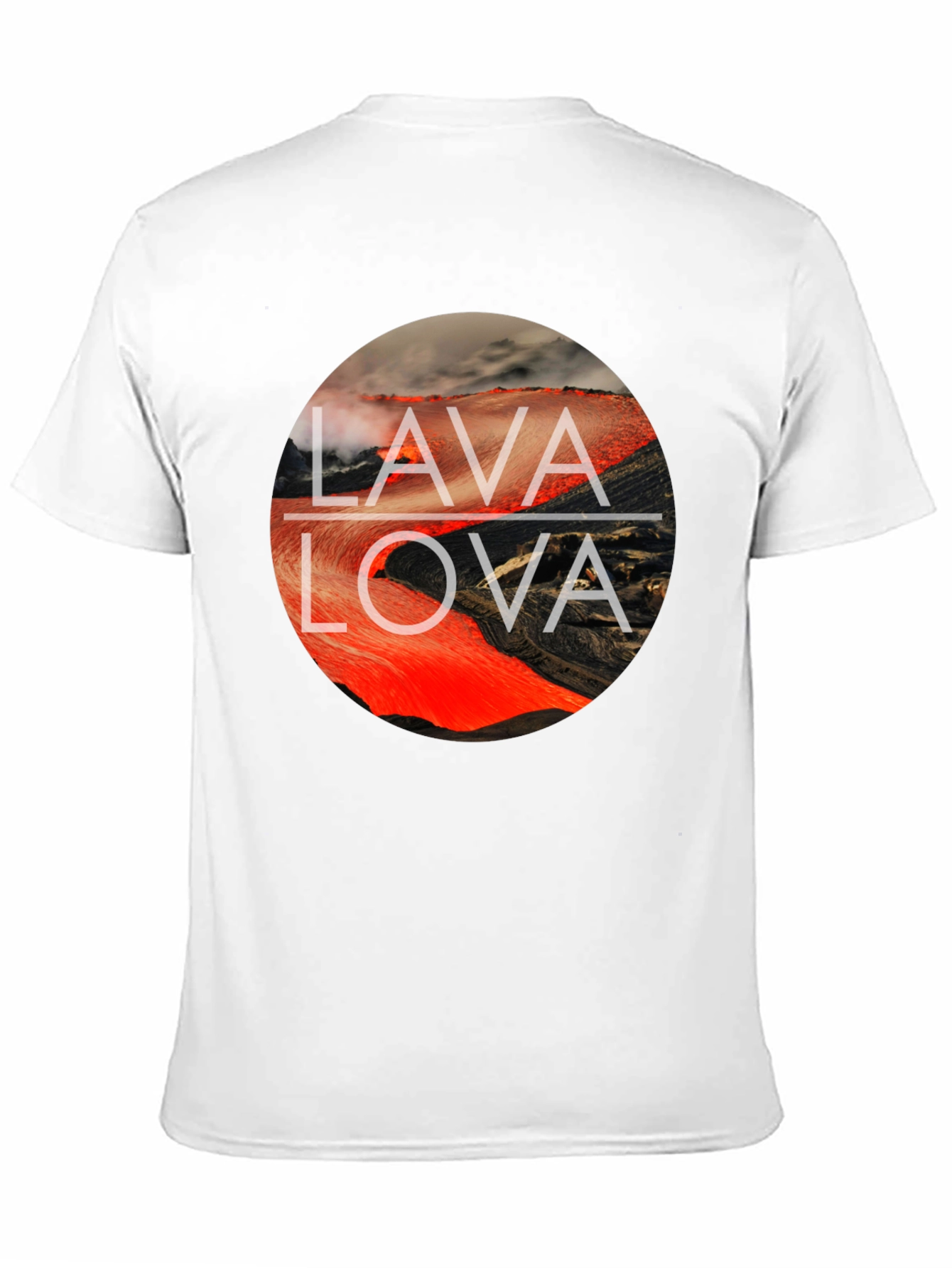 Lava Lova Graphic Tee - Bold Round Print