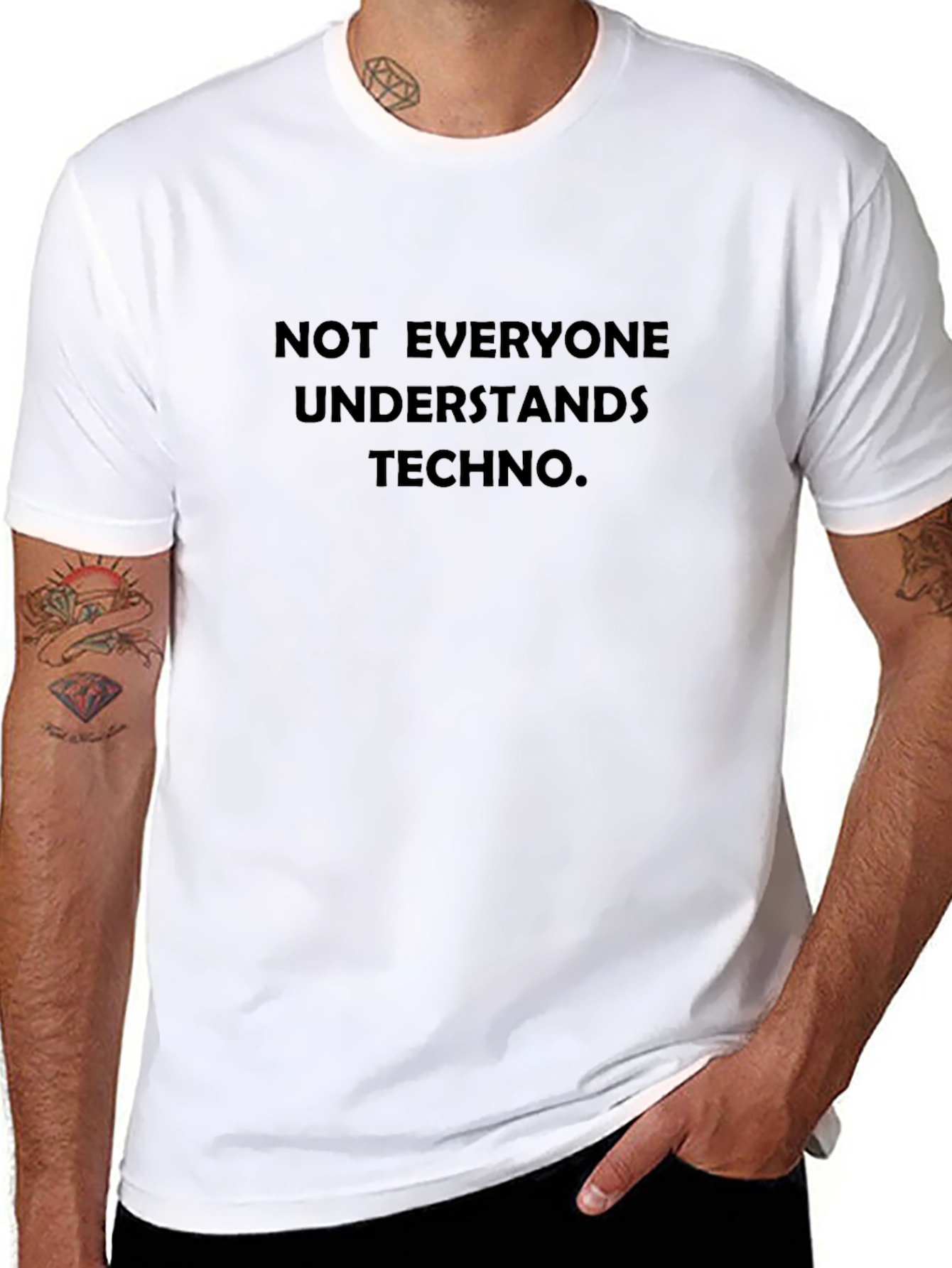 Techno Music Lovers Tee: Not Everyone Understands Techno