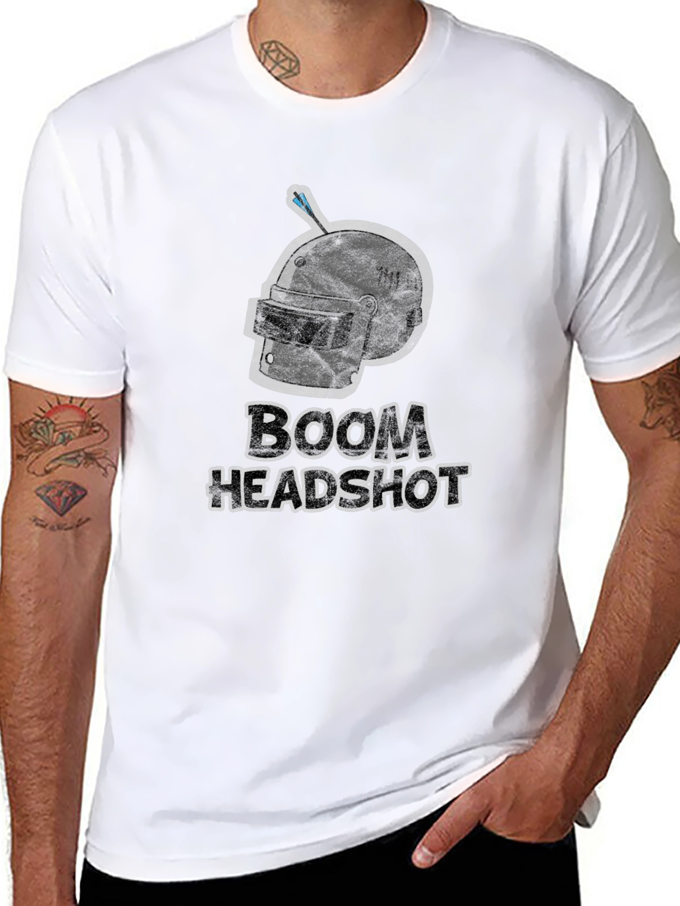 Boom Headshot T-Shirt - Gaming Tee