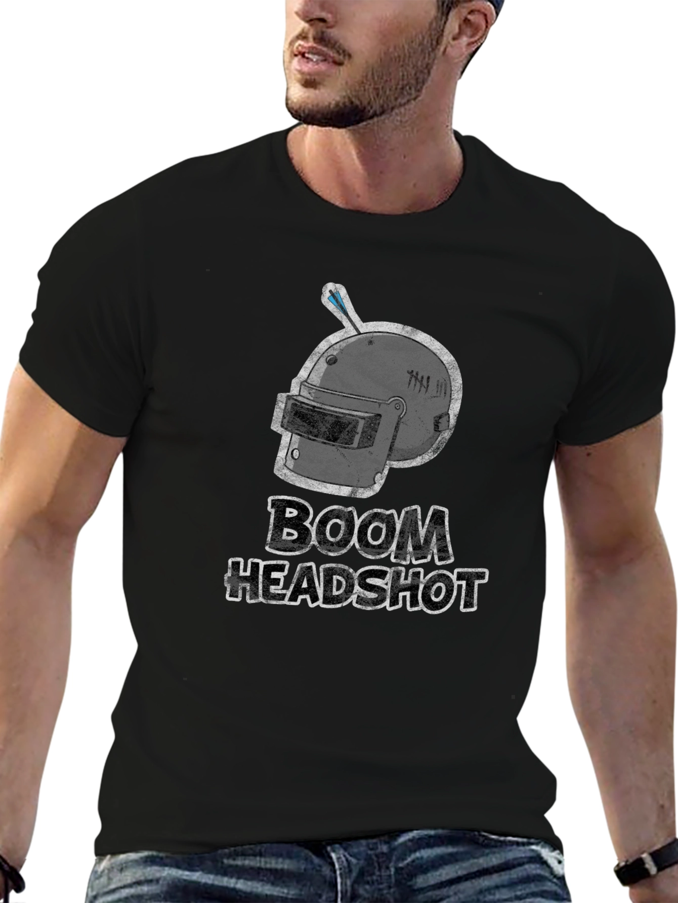 Boom Headshot T-Shirt - Gaming Tee