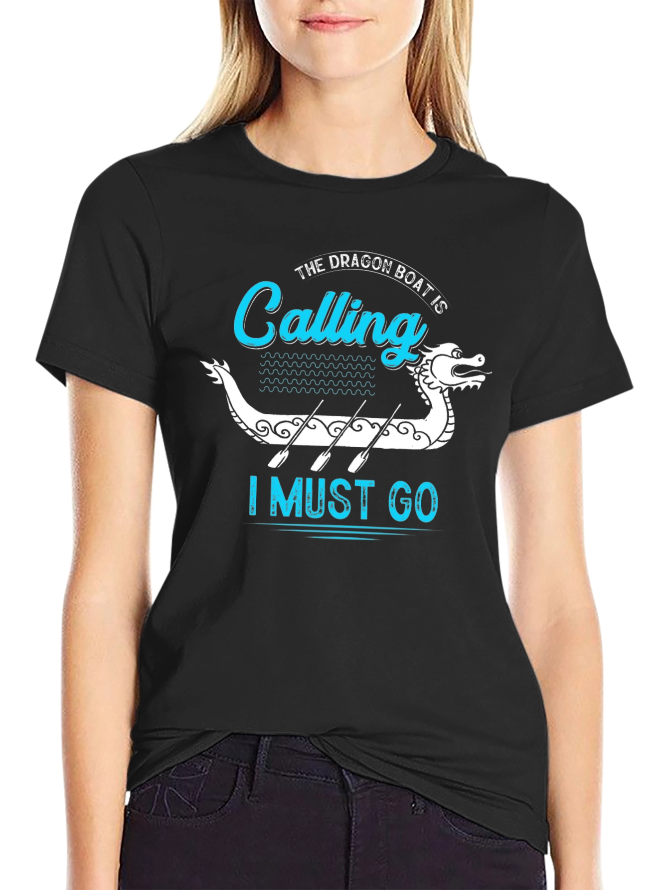 Dragon Boat Calling Mens T-Shirt