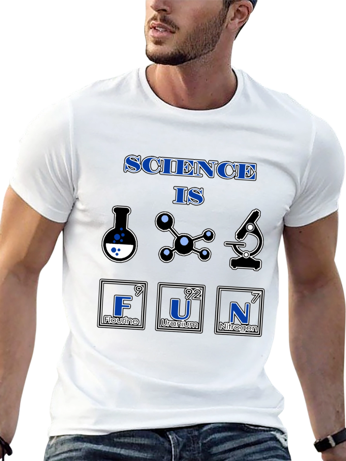 Science is Fun T-Shirt - Chemistry Elements Design