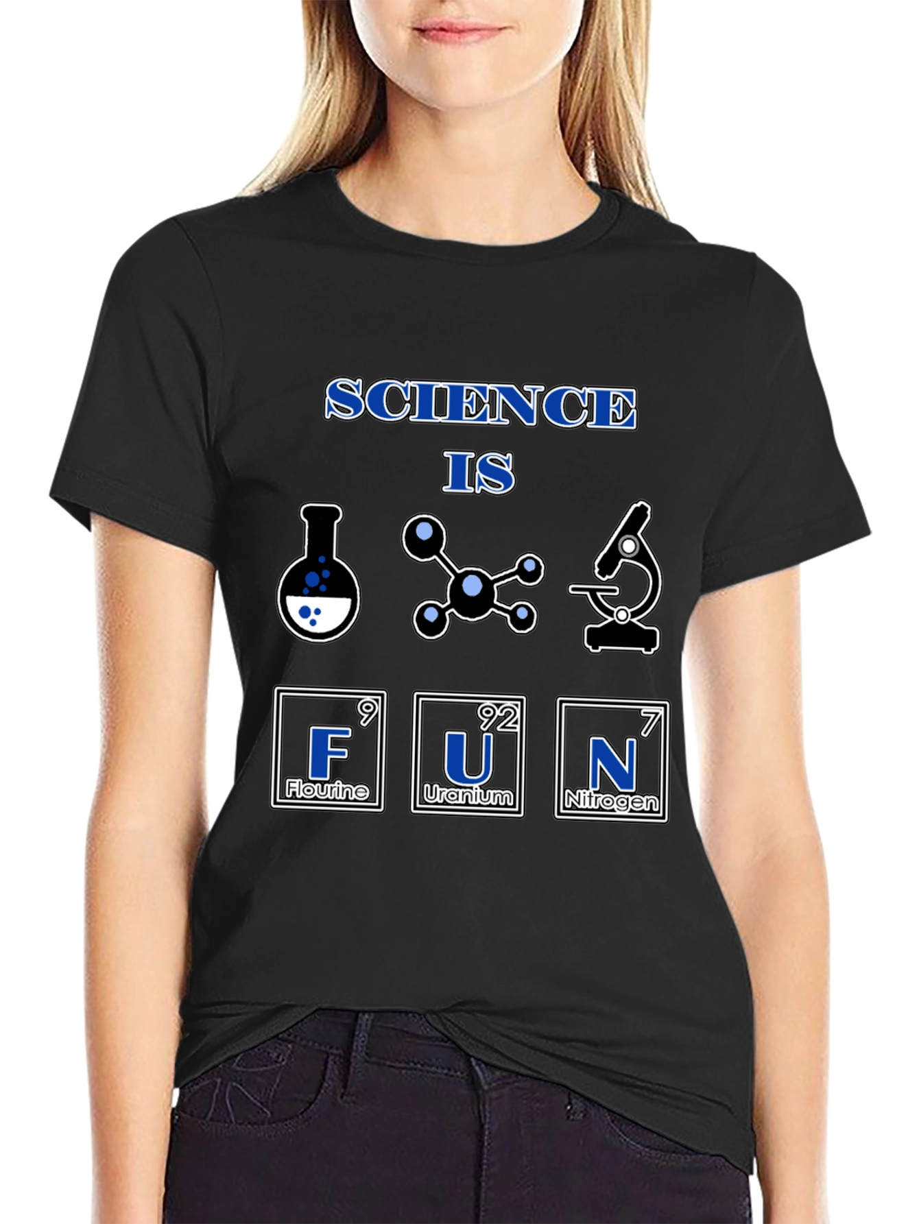 Science is Fun T-Shirt - Chemistry Elements Design