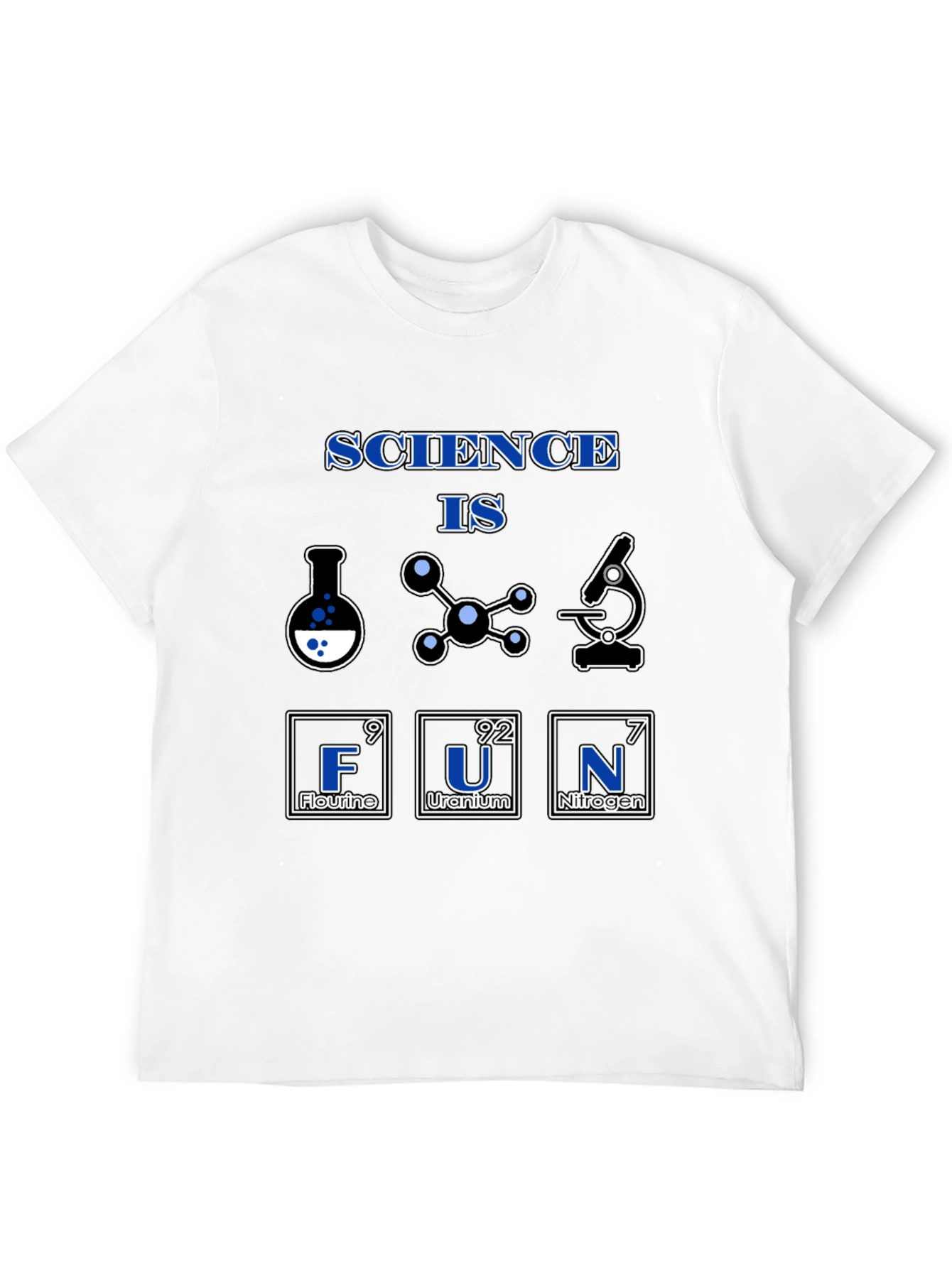 Science is Fun T-Shirt - Chemistry Elements Design