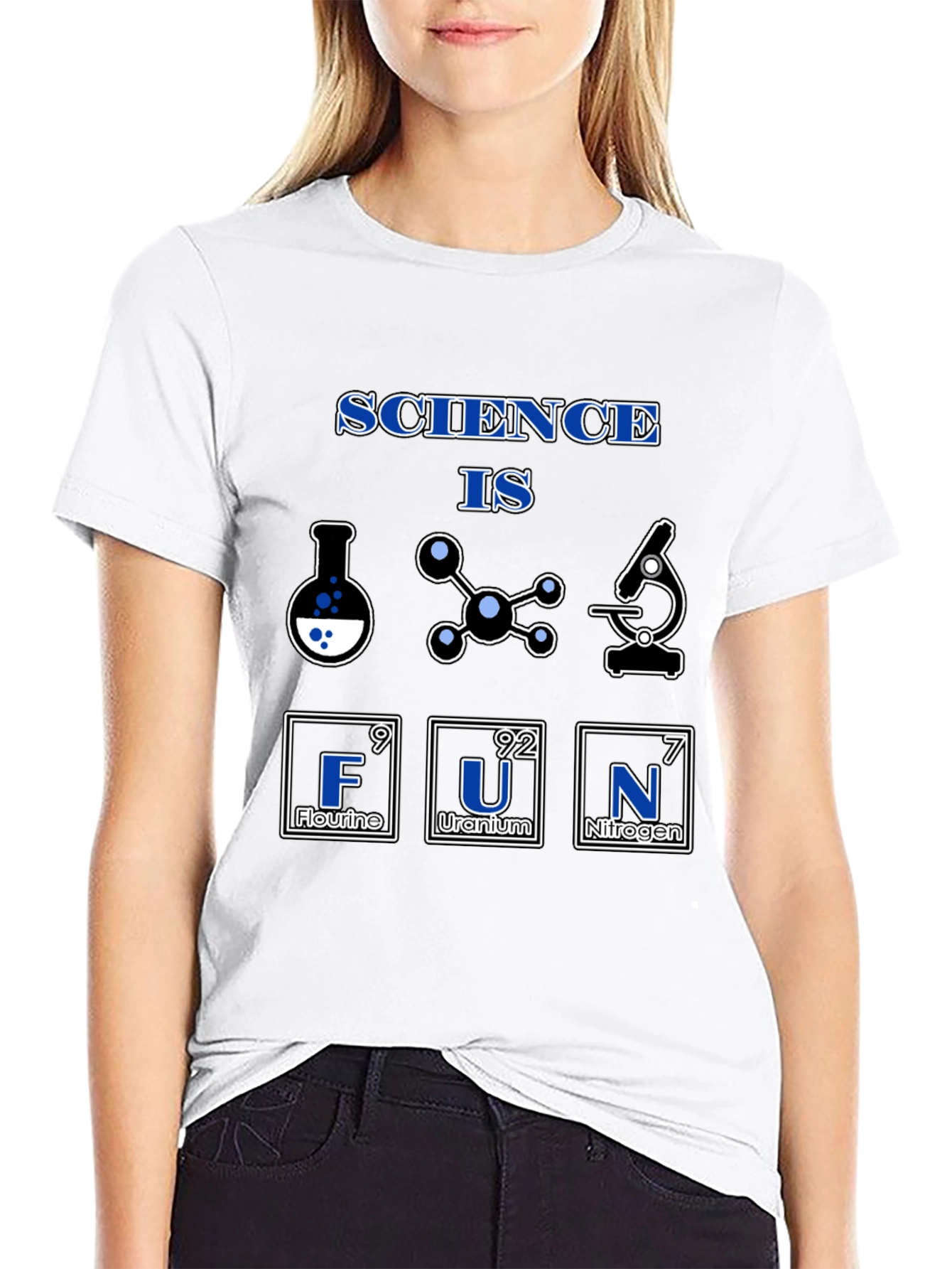 Science is Fun T-Shirt - Chemistry Elements Design