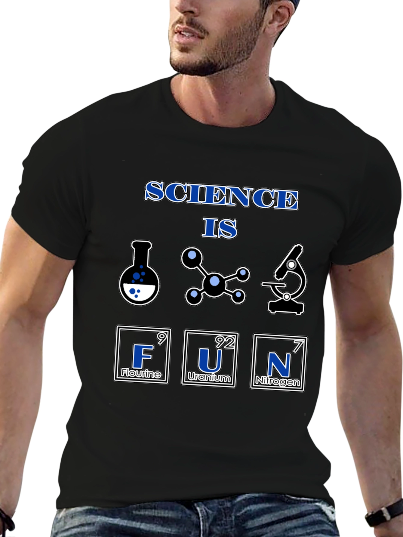 Science is Fun T-Shirt - Chemistry Elements Design
