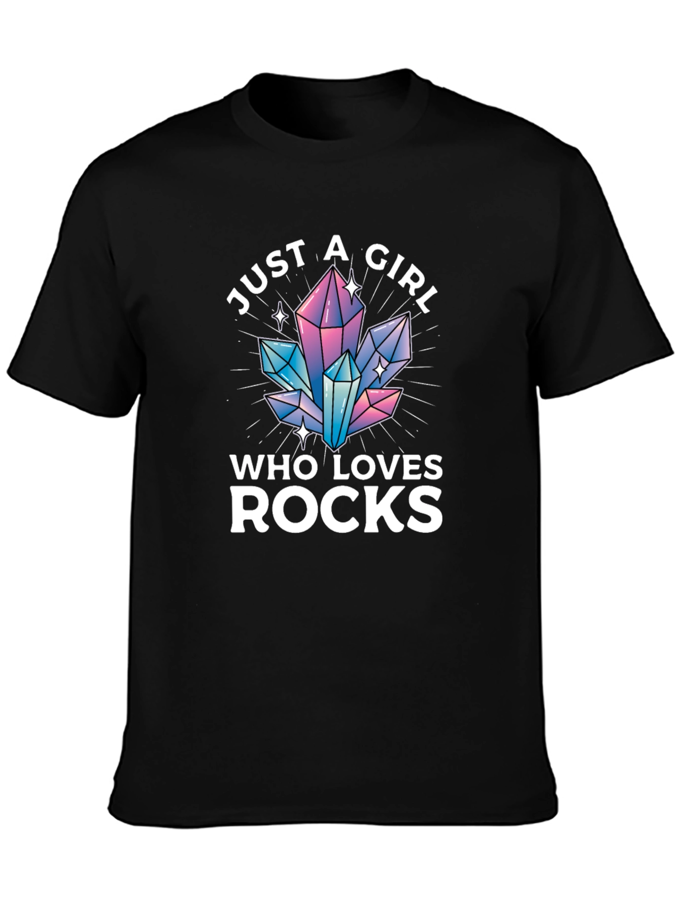 Just A Girl Who Loves Rocks T-Shirt