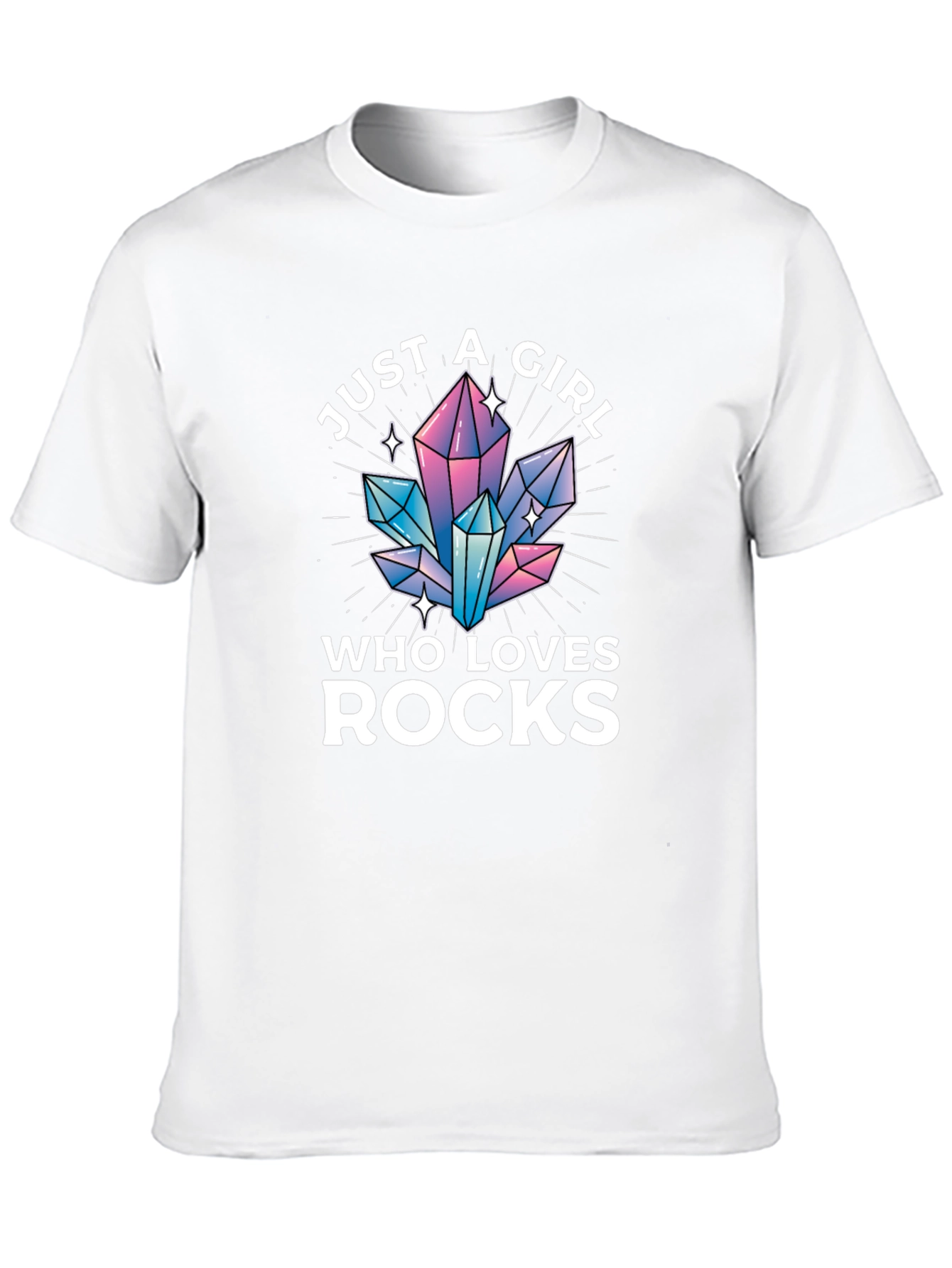 Just A Girl Who Loves Rocks T-Shirt