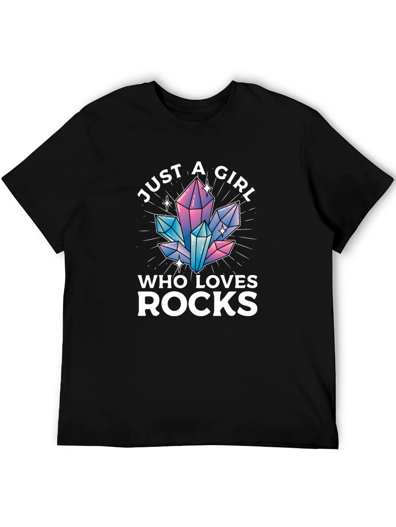 Just A Girl Who Loves Rocks T-Shirt