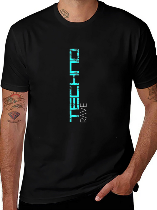 TECHNO RAVE Graphic T-Shirt